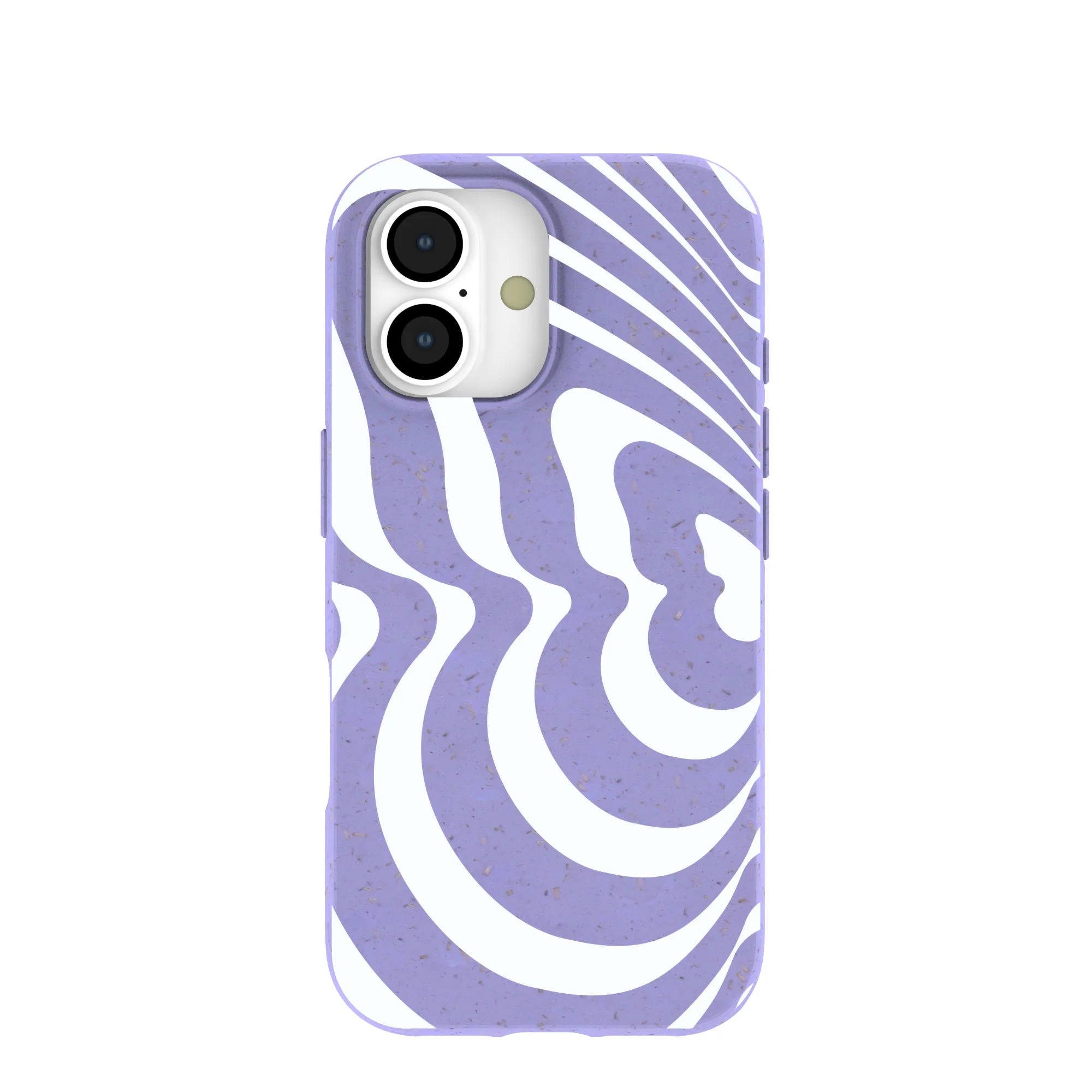 Lavender Flutter Left iPhone 17 Case