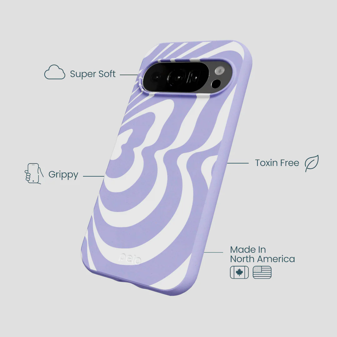 Lavender Flutter Right Google Pixel 10/10 Pro Case - Image 4