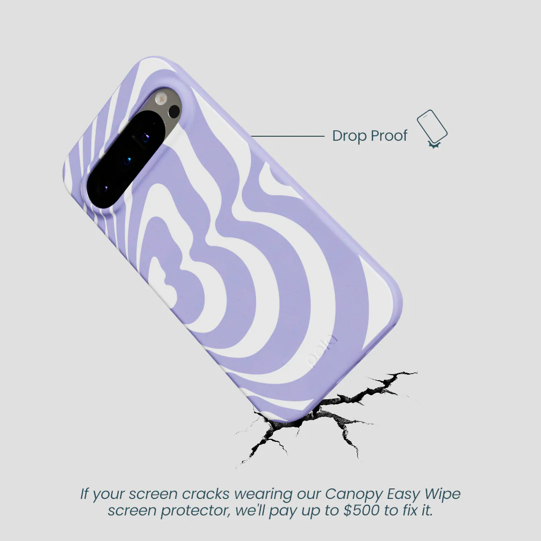 Lavender Flutter Right Google Pixel 9/9 Pro Case - Image 5