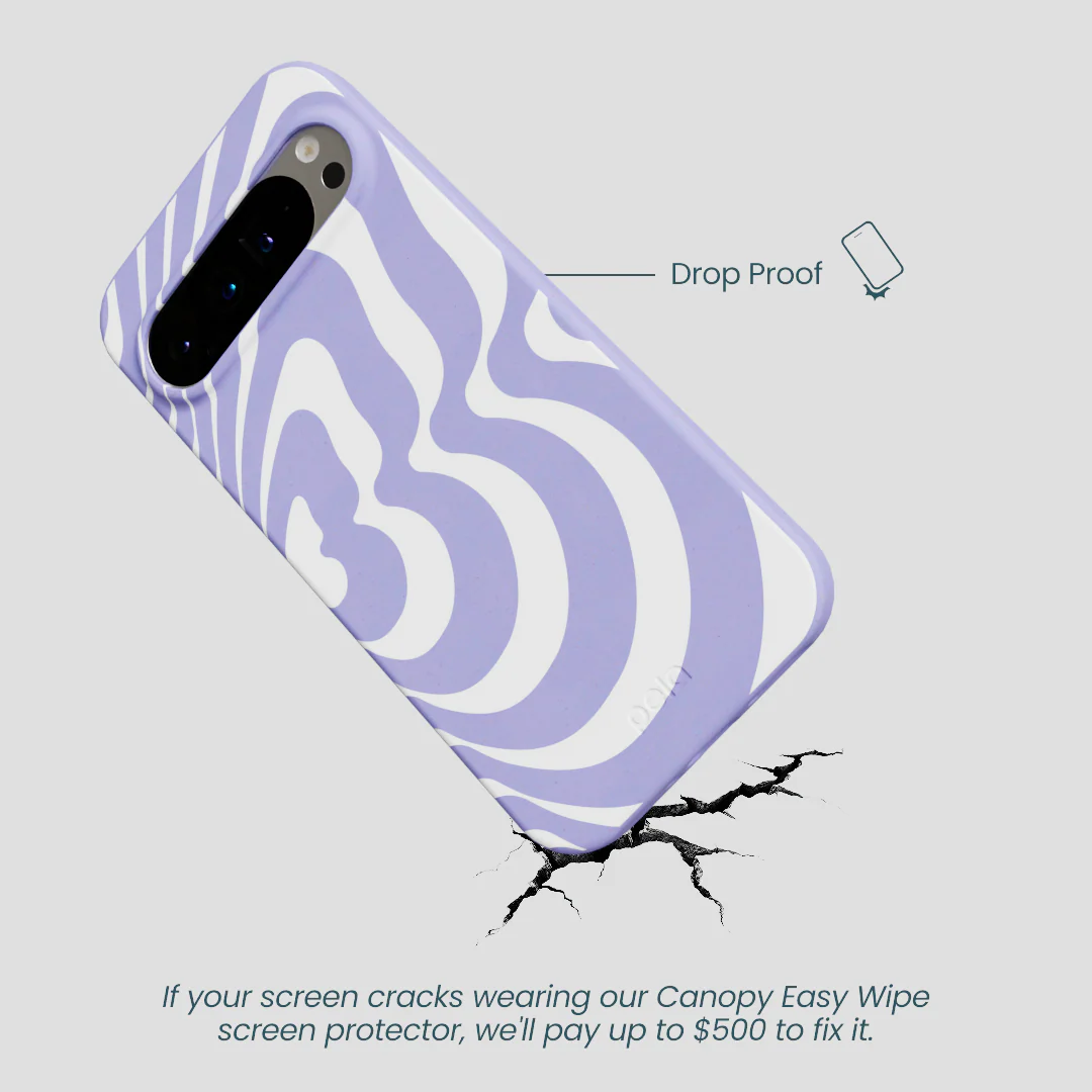 Lavender Flutter Right Google Pixel 9 Pro XL Case - Image 5