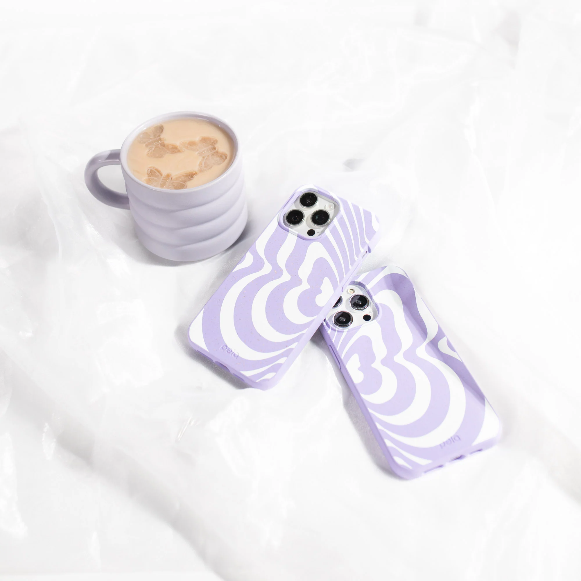 Lavender Flutter Right Google Pixel 9 Pro XL Case - Image 6