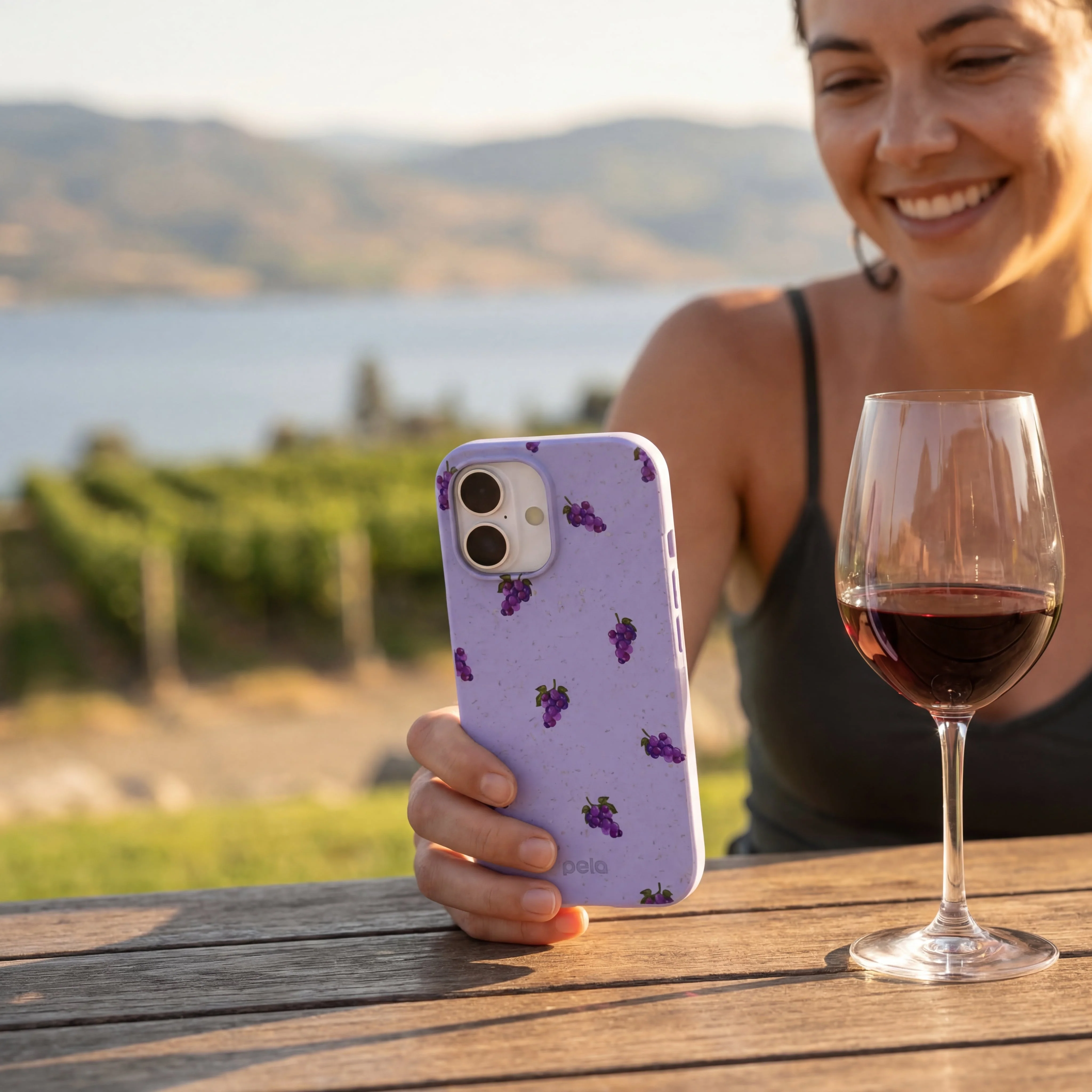 Lavender Grape Juice iPhone Air Case - Image 2