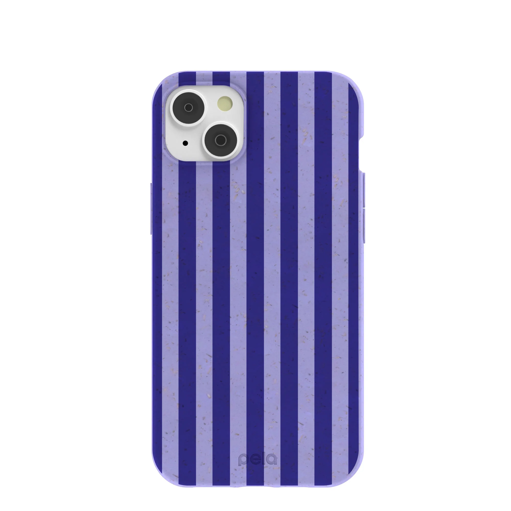 Lavender Indigo Stripes iPhone 14 Plus Case