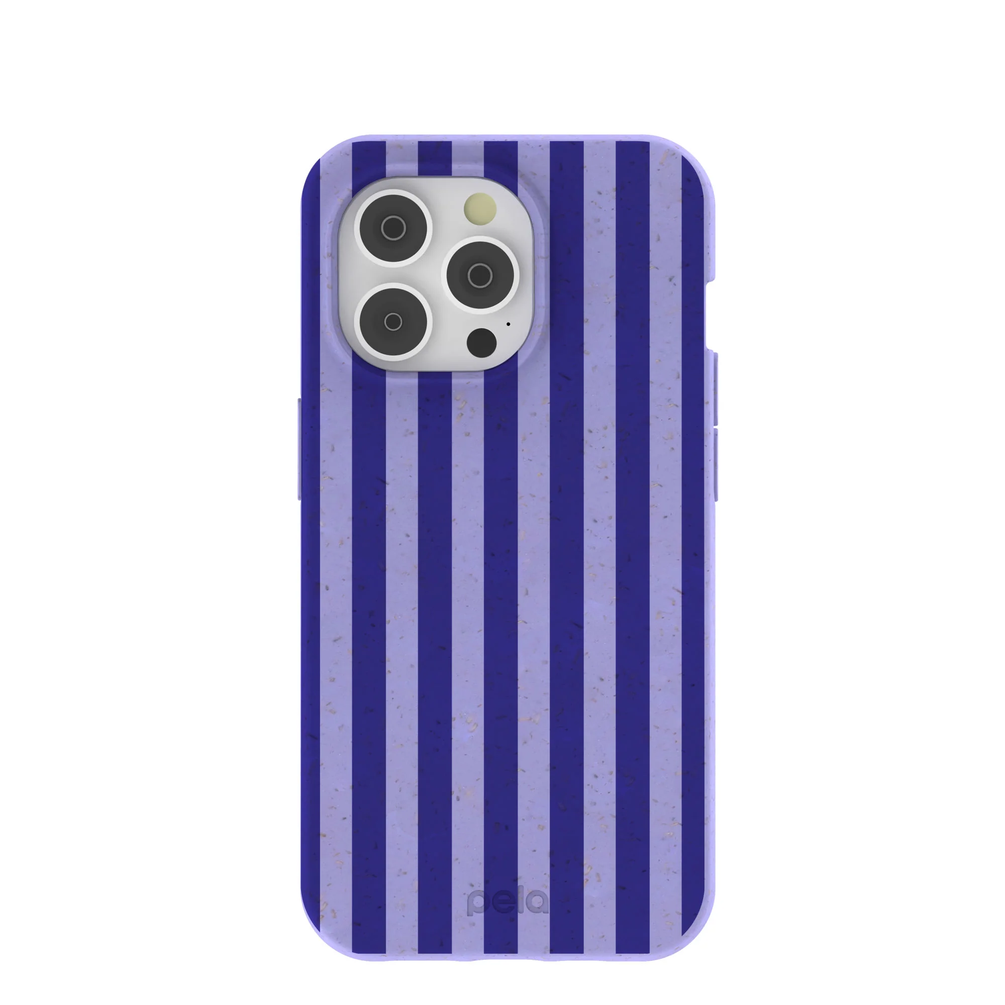 Lavender Indigo Stripes iPhone 14 Pro Case