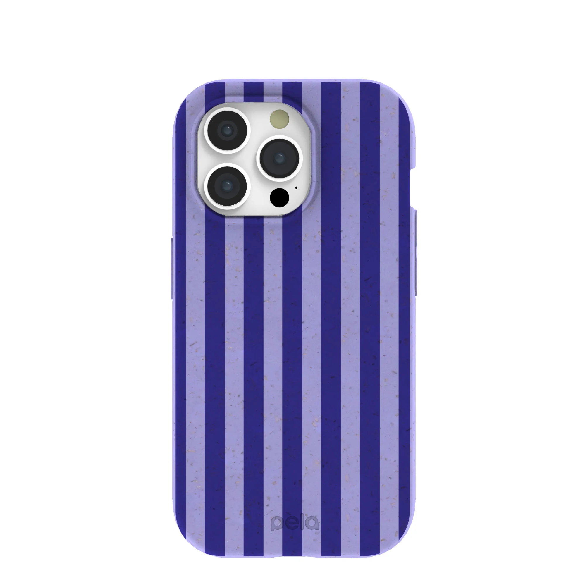 Lavender Indigo Stripes iPhone 15 Pro Case