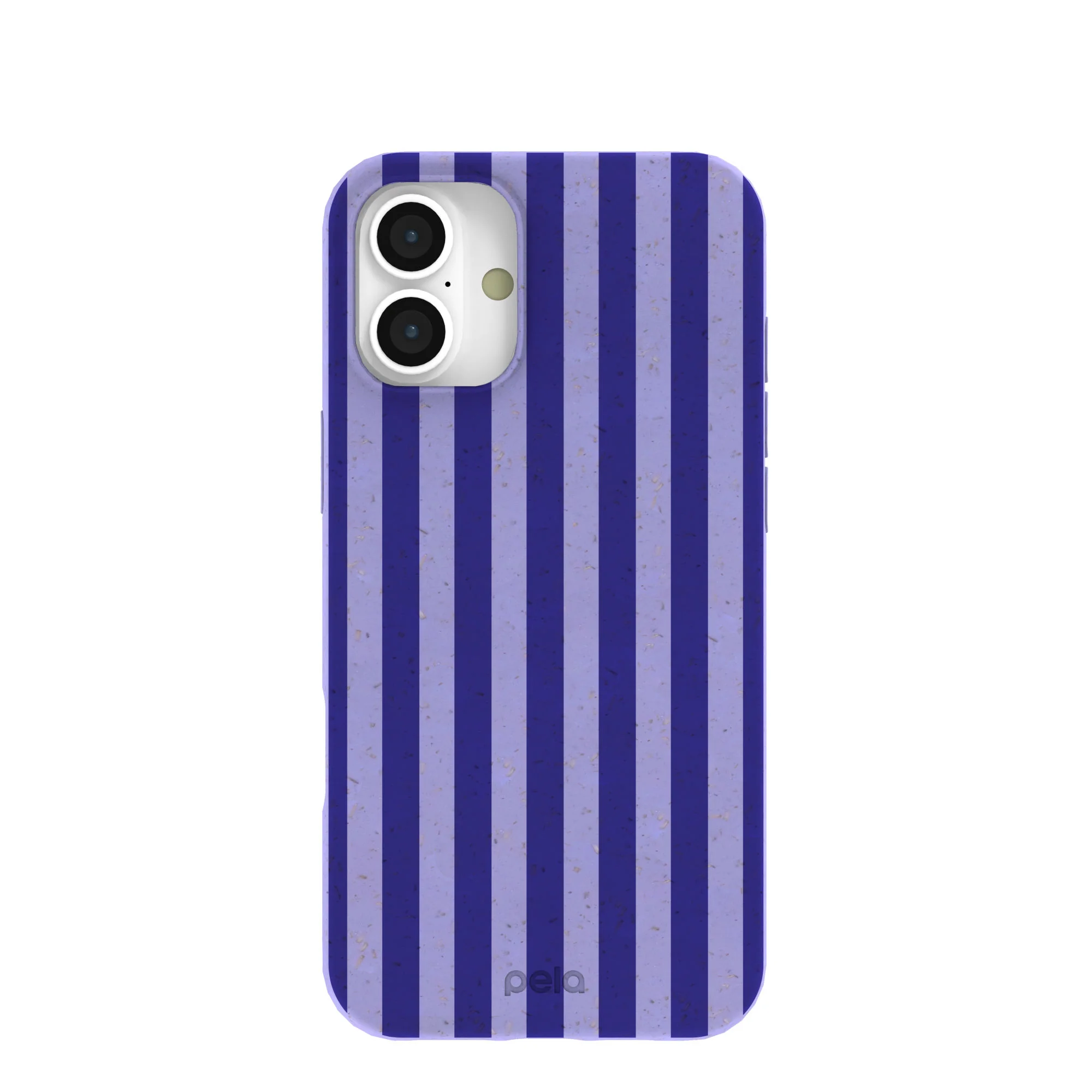 Lavender Indigo Stripes iPhone 16 Plus Case