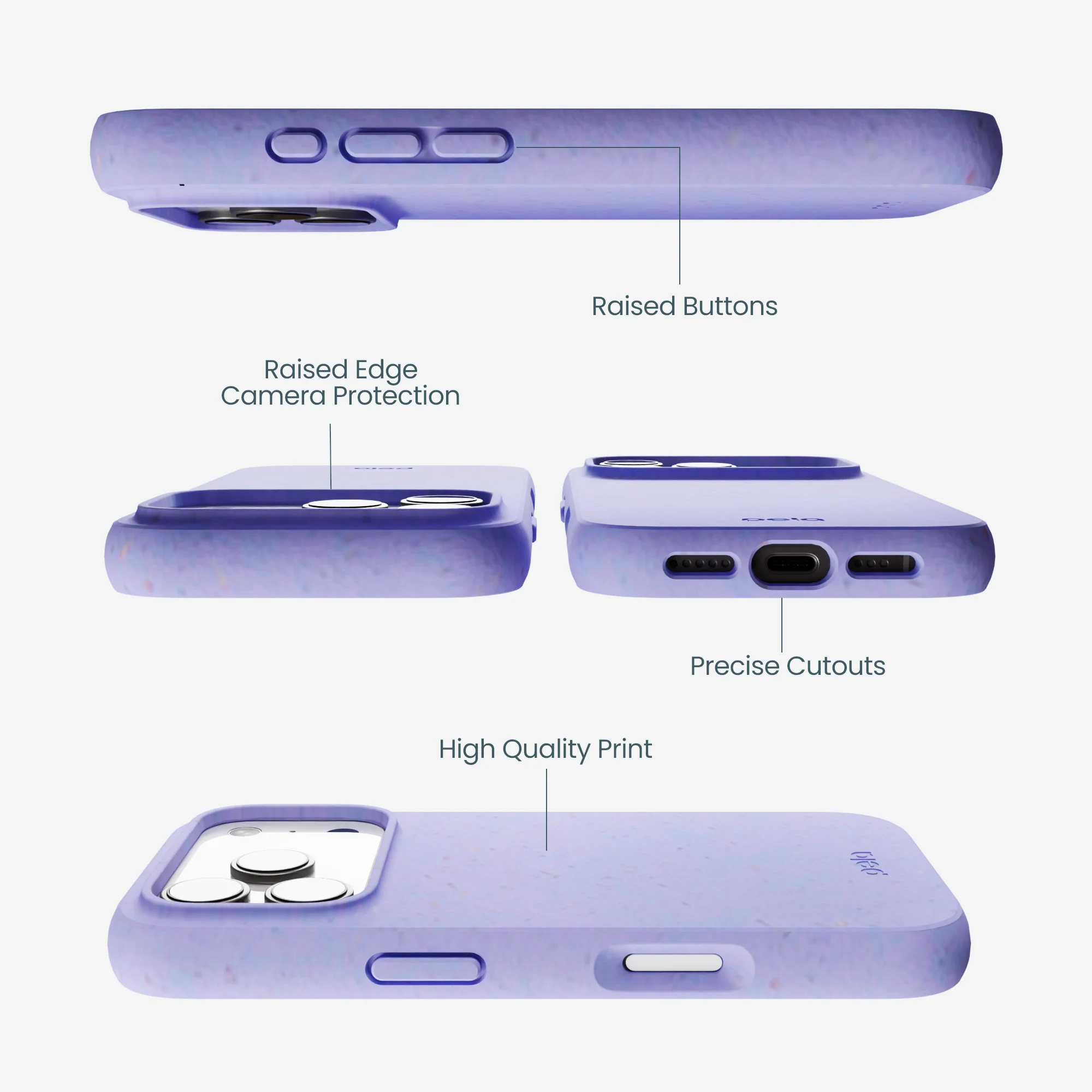 Lavender iPhone 17 Pro Case - Image 3