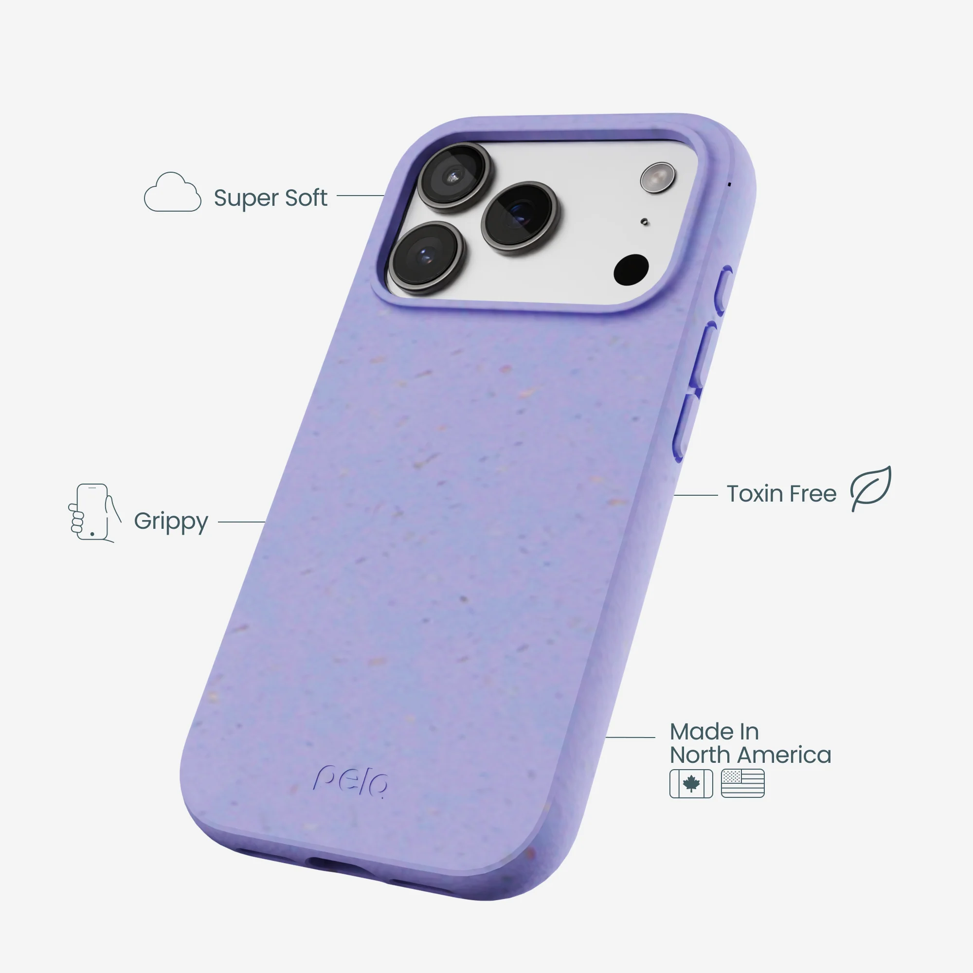 Lavender iPhone 17 Pro Case - Image 4