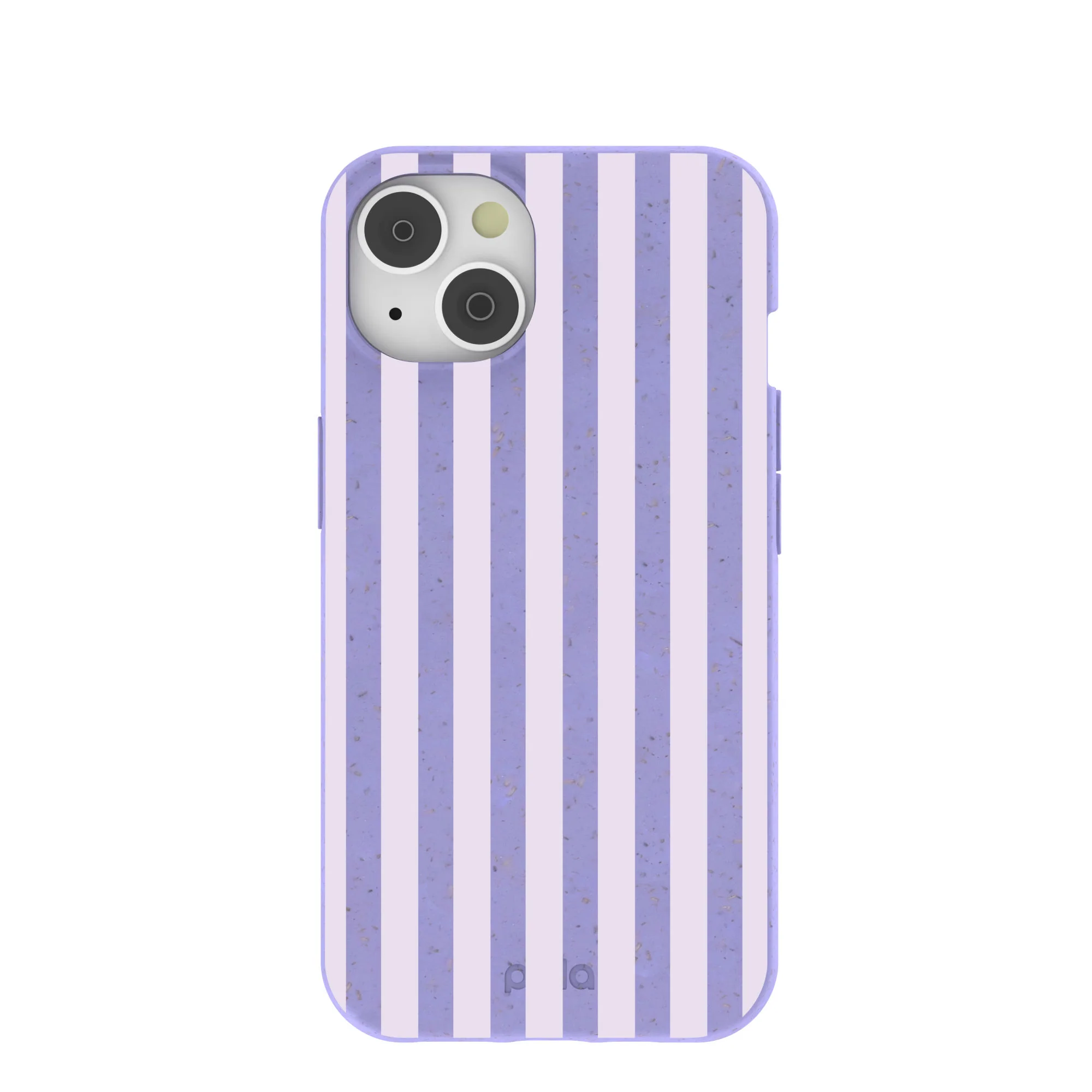 Lavender Lilac Stripes iPhone 14 Case