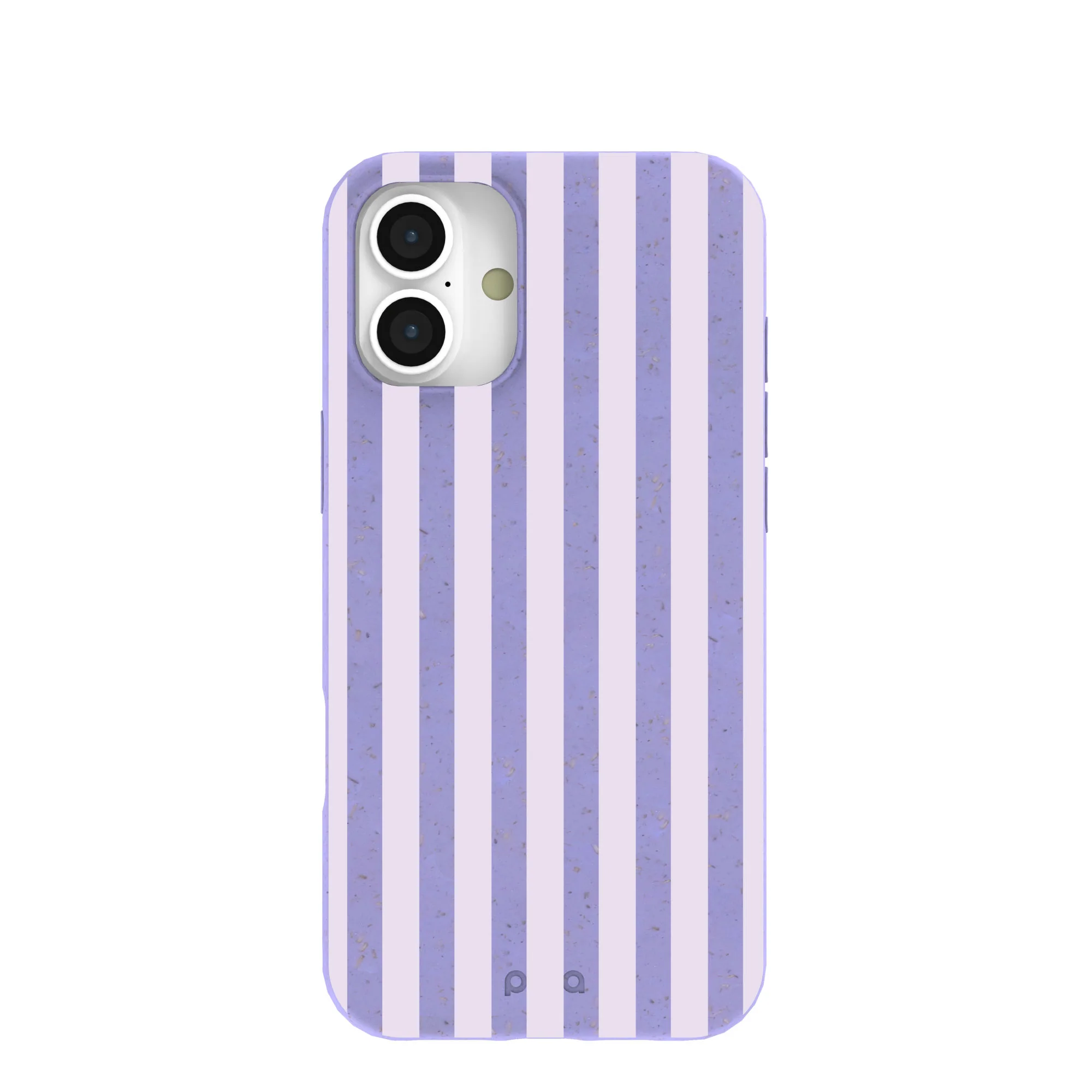 Lavender Lilac Stripes iPhone 16 Plus Case