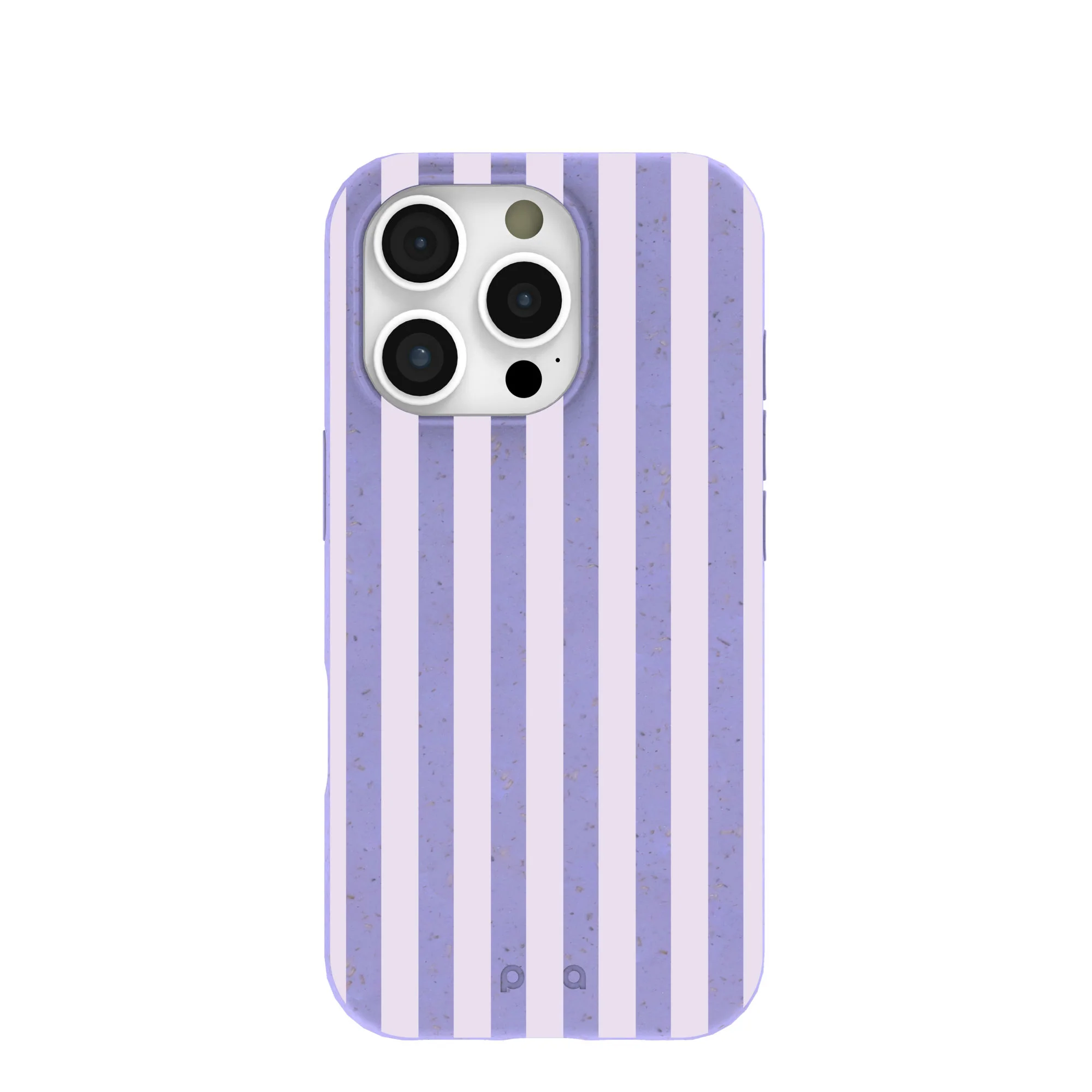 Lavender Lilac Stripes iPhone 16 Pro Case