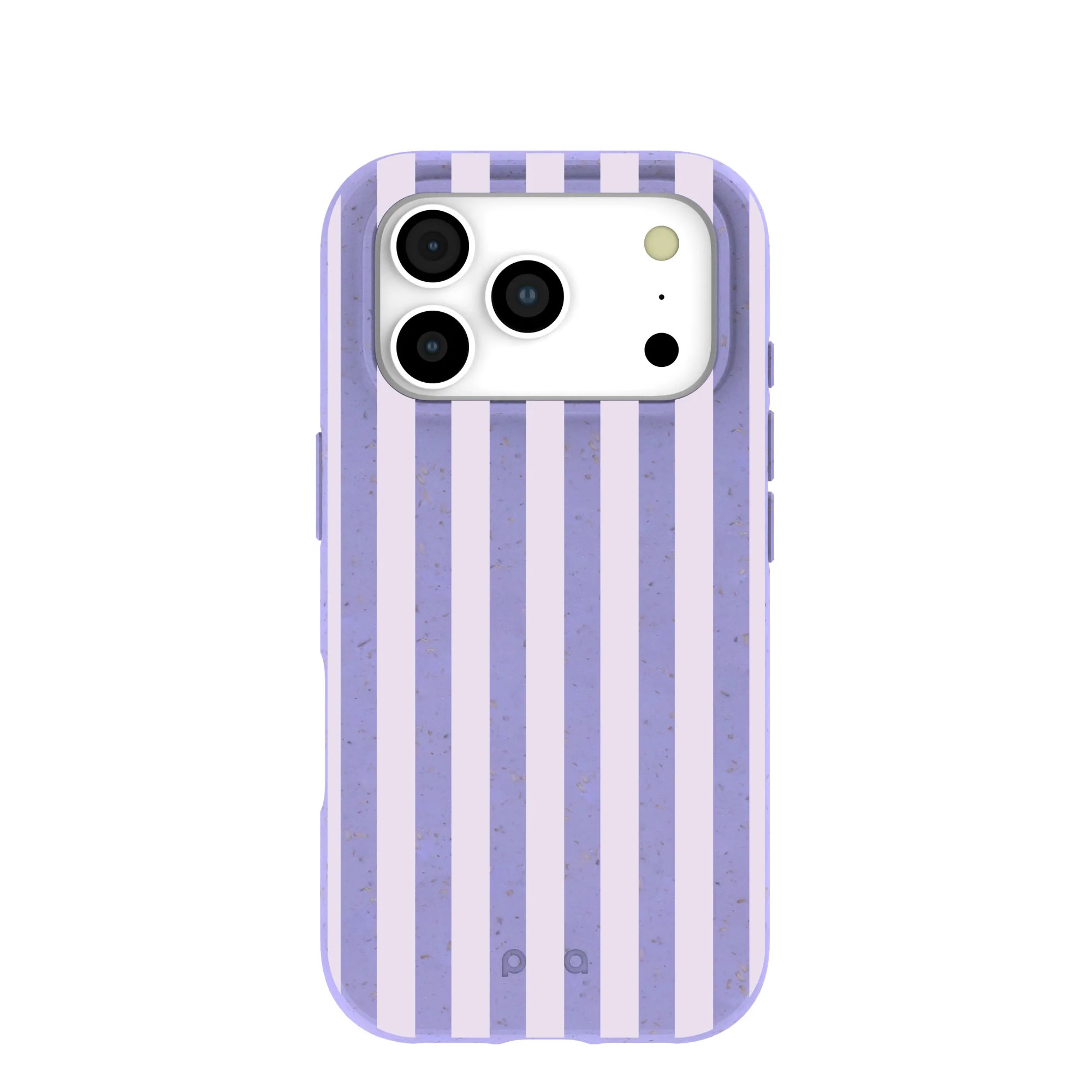 Lavender Lilac Stripes iPhone 17 Pro Case