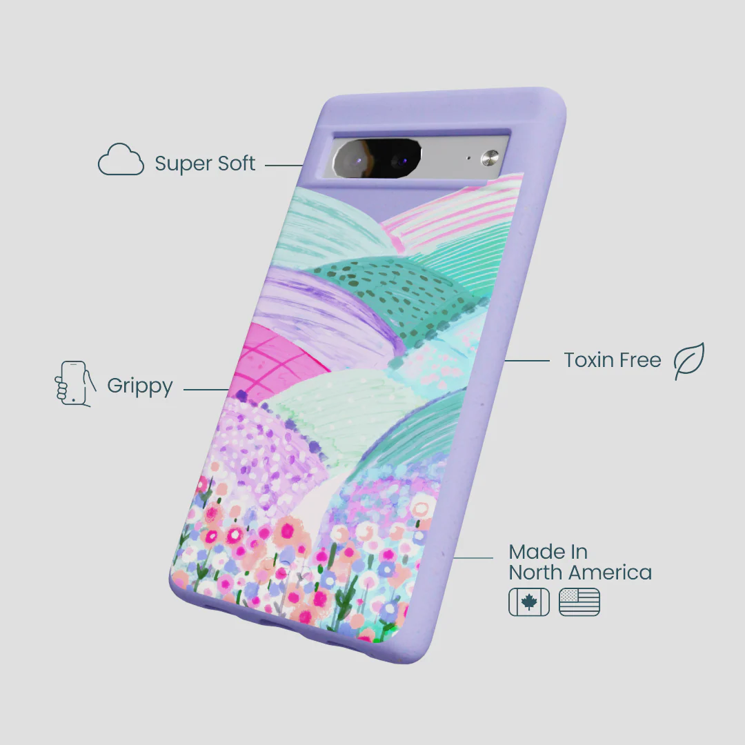 Lavender Misty Mauve Google Pixel 7 Case - Image 4