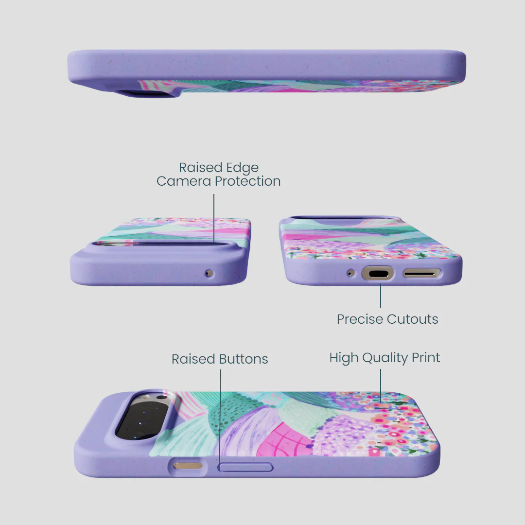 Lavender Misty Mauve Google Pixel 9/9 Pro Case - Image 3
