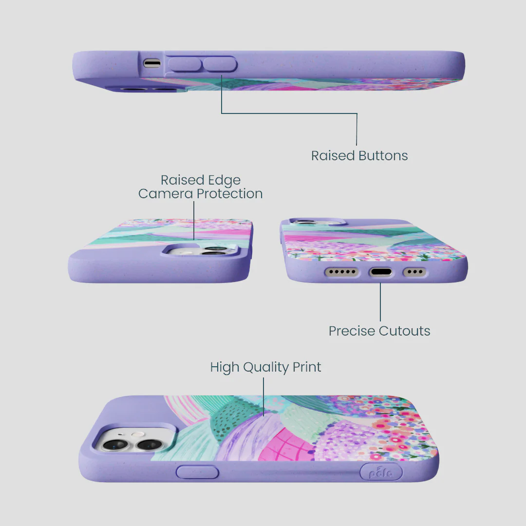 Lavender Misty Mauve iPhone 12/ iPhone 12 Pro Case - Image 3