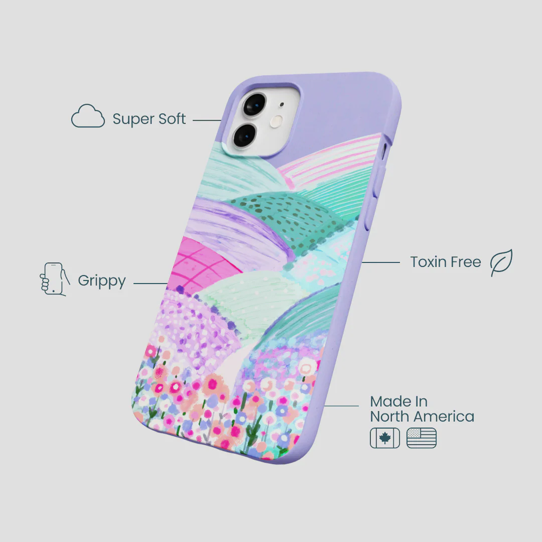 Lavender Misty Mauve iPhone 12/ iPhone 12 Pro Case - Image 4