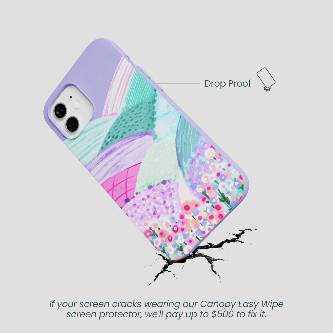 Lavender Misty Mauve iPhone 12/ iPhone 12 Pro Case - Image 5