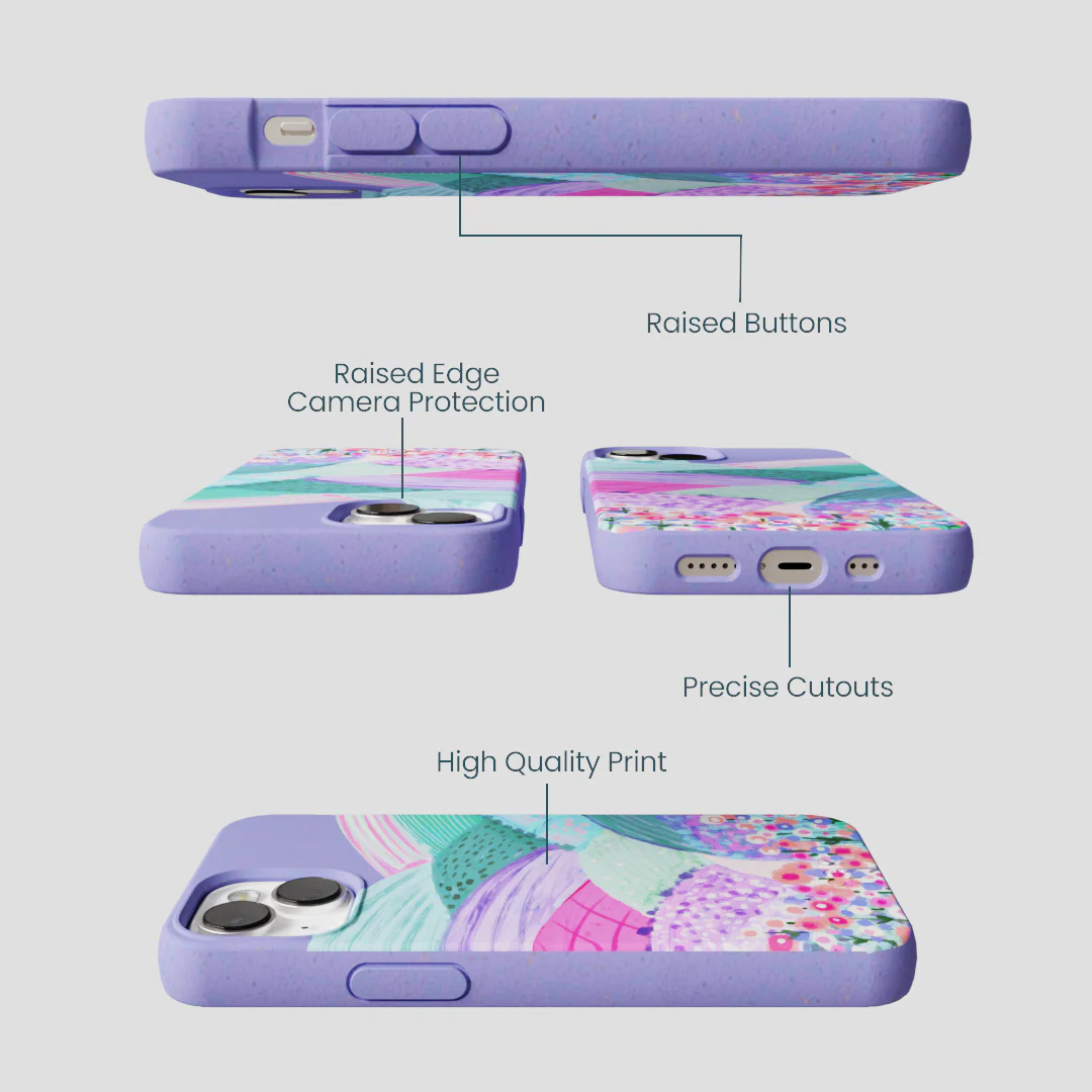 Lavender Misty Mauve iPhone 13 Case - Image 3