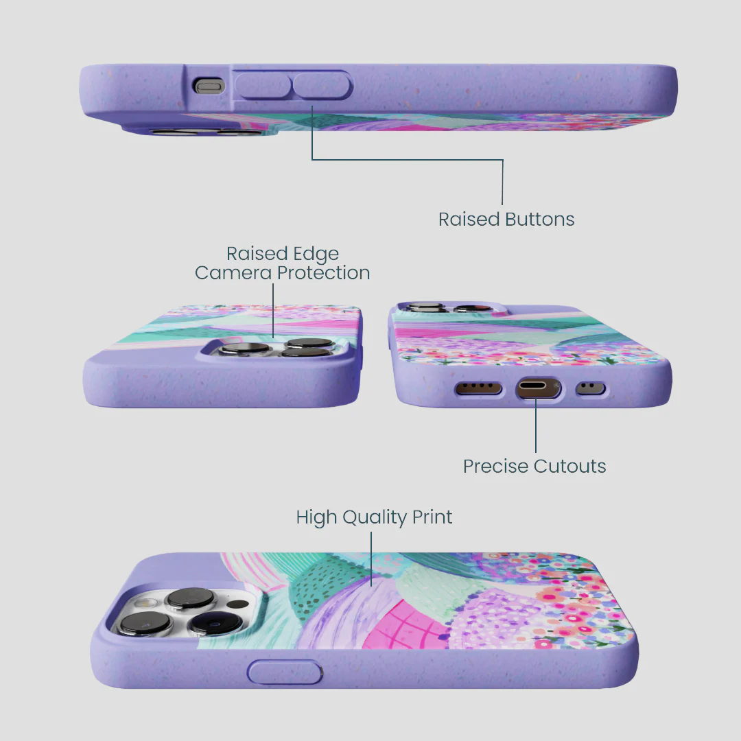 Lavender Misty Mauve iPhone 13 Pro Max Case - Image 3