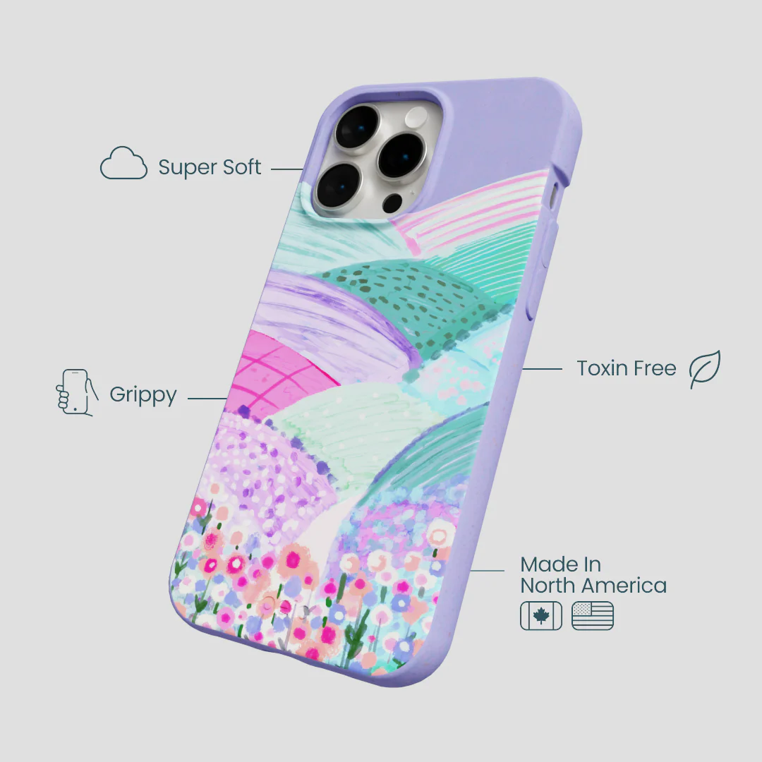 Lavender Misty Mauve iPhone 15 Pro Max Case - Image 4