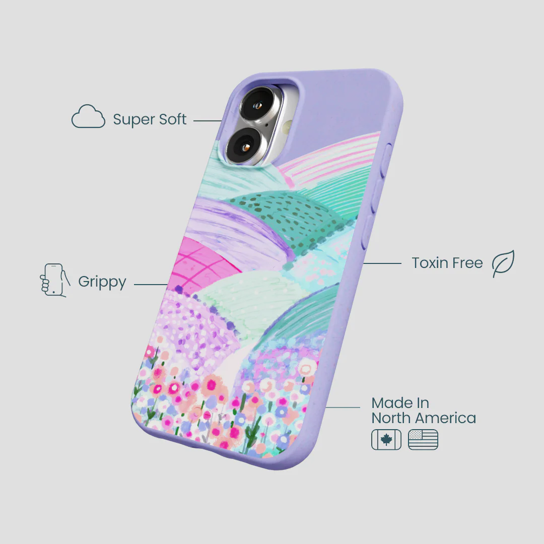 Lavender Misty Mauve iPhone 16 Case - Image 4