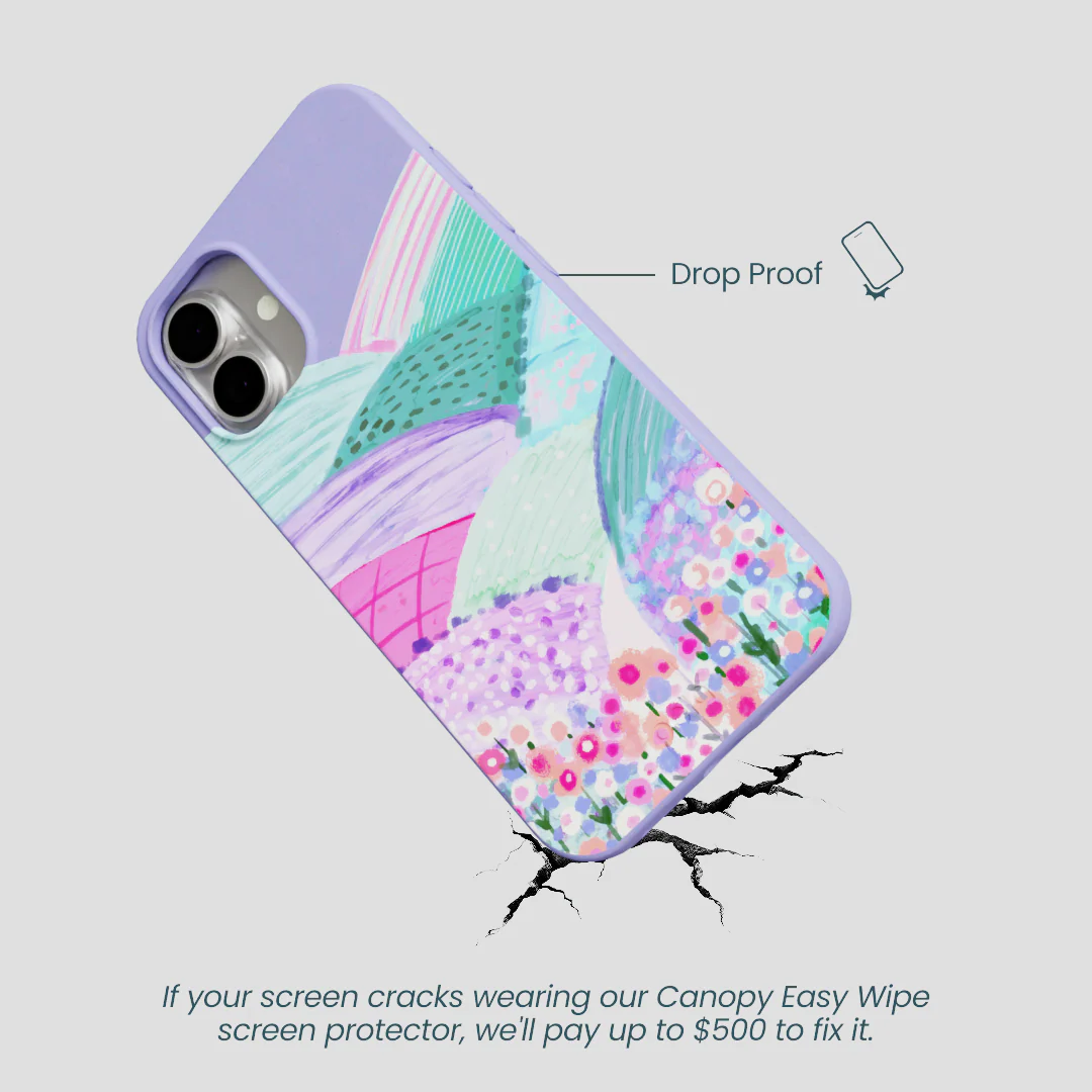 Lavender Misty Mauve iPhone 16 Plus Case - Image 5