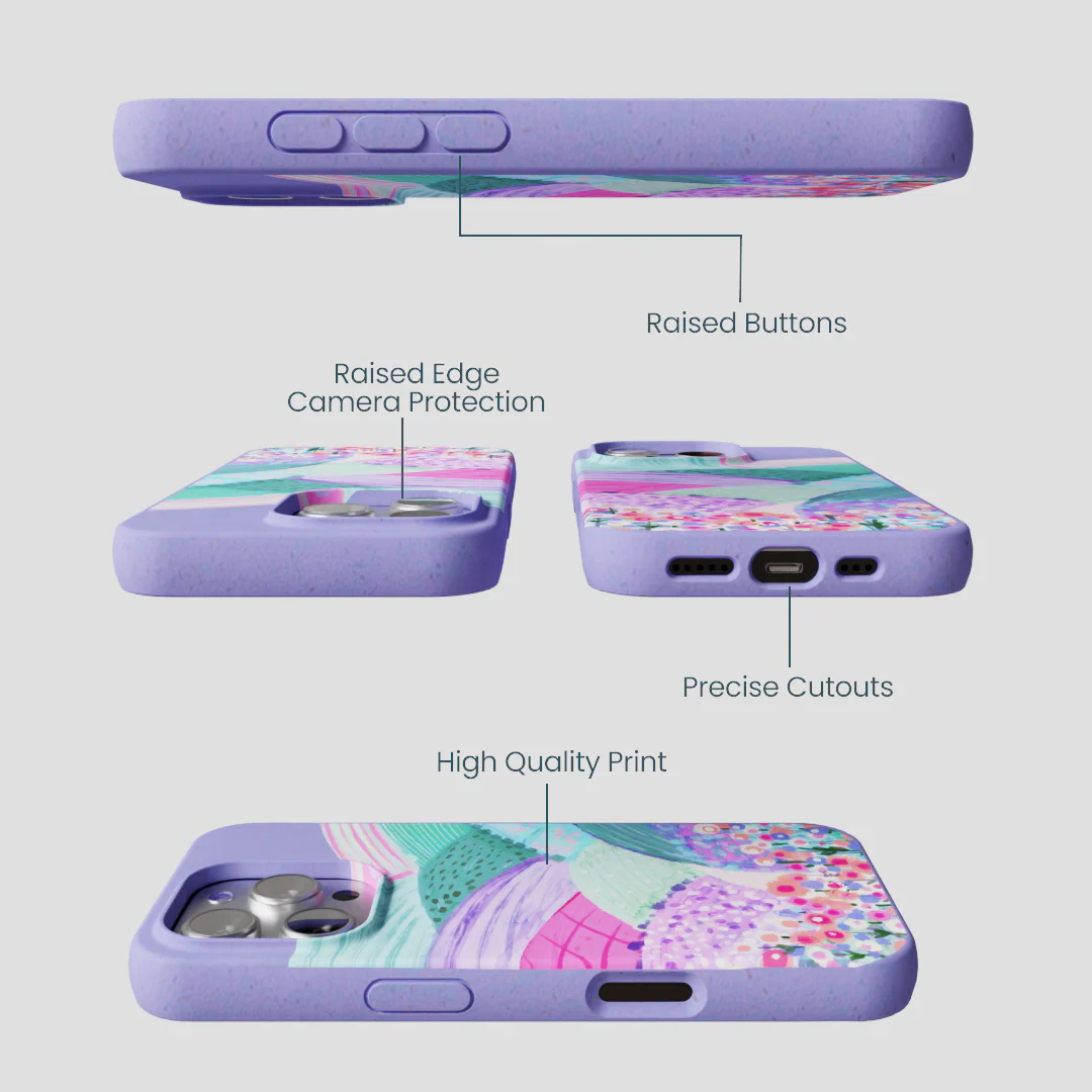 Lavender Misty Mauve iPhone 16 Pro Case - Image 3
