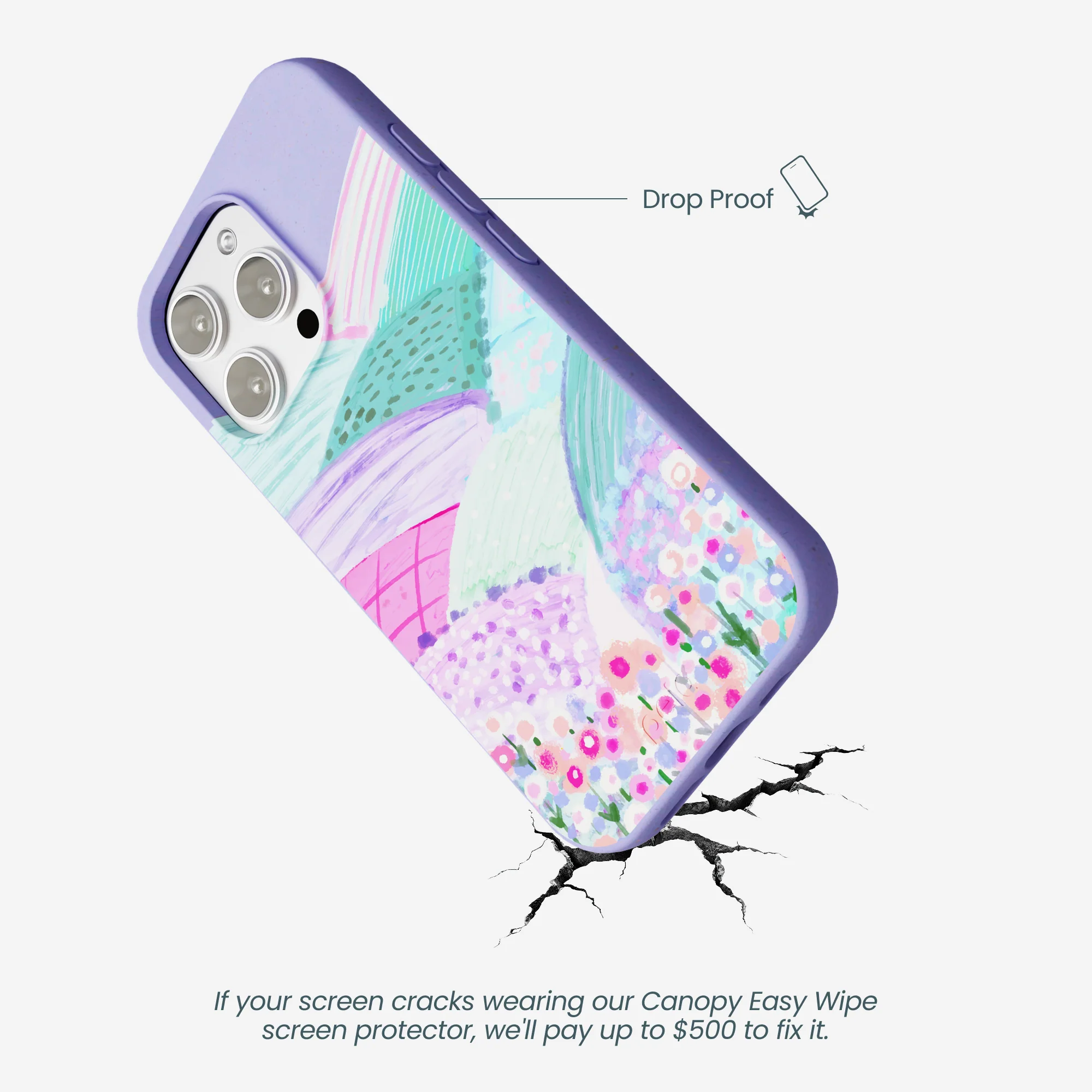 Lavender Misty Mauve iPhone 16 Pro Max Case - Image 5