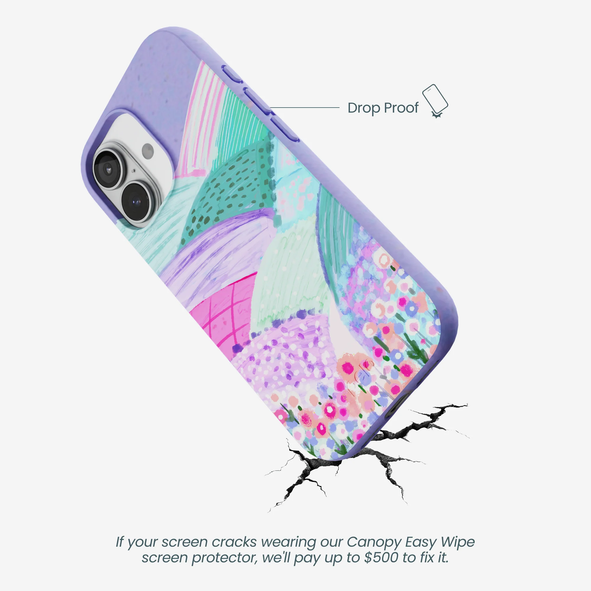 Lavender Misty Mauve iPhone 17 Case - Image 5