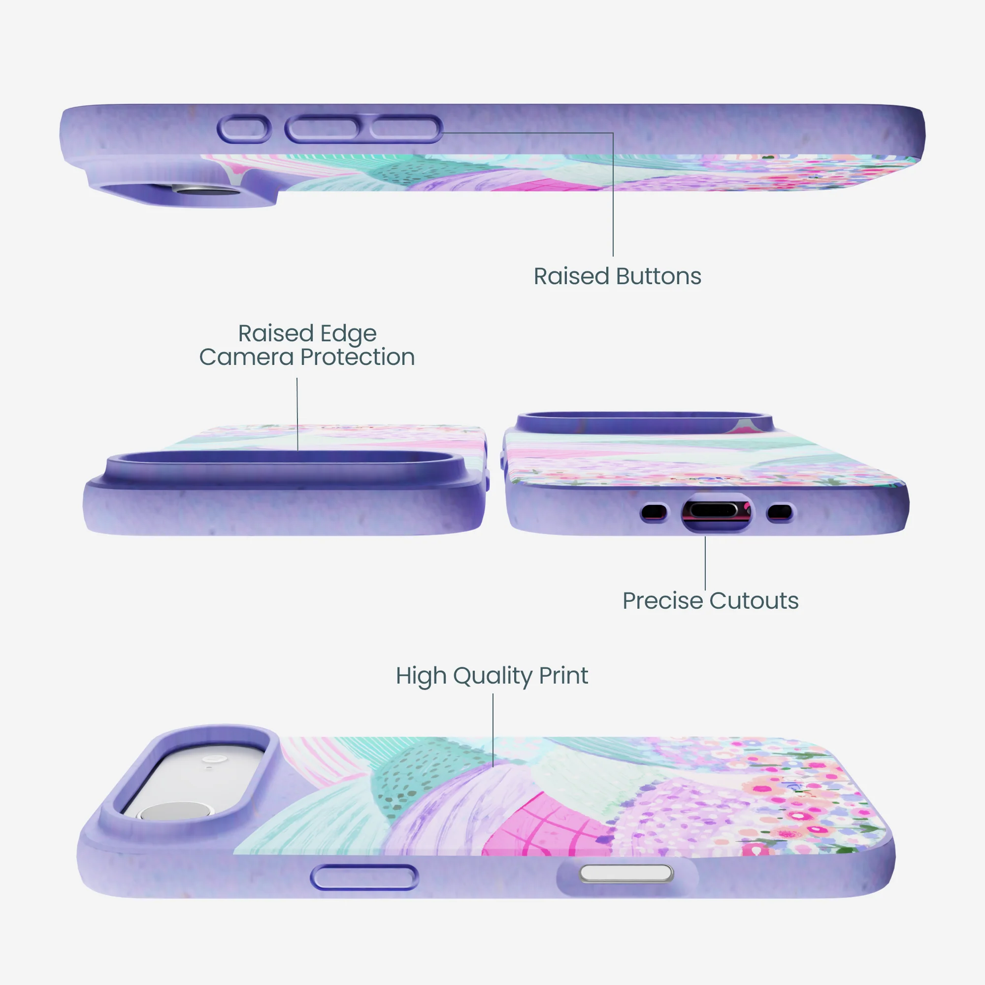 Lavender Misty Mauve iPhone Air Case - Image 3