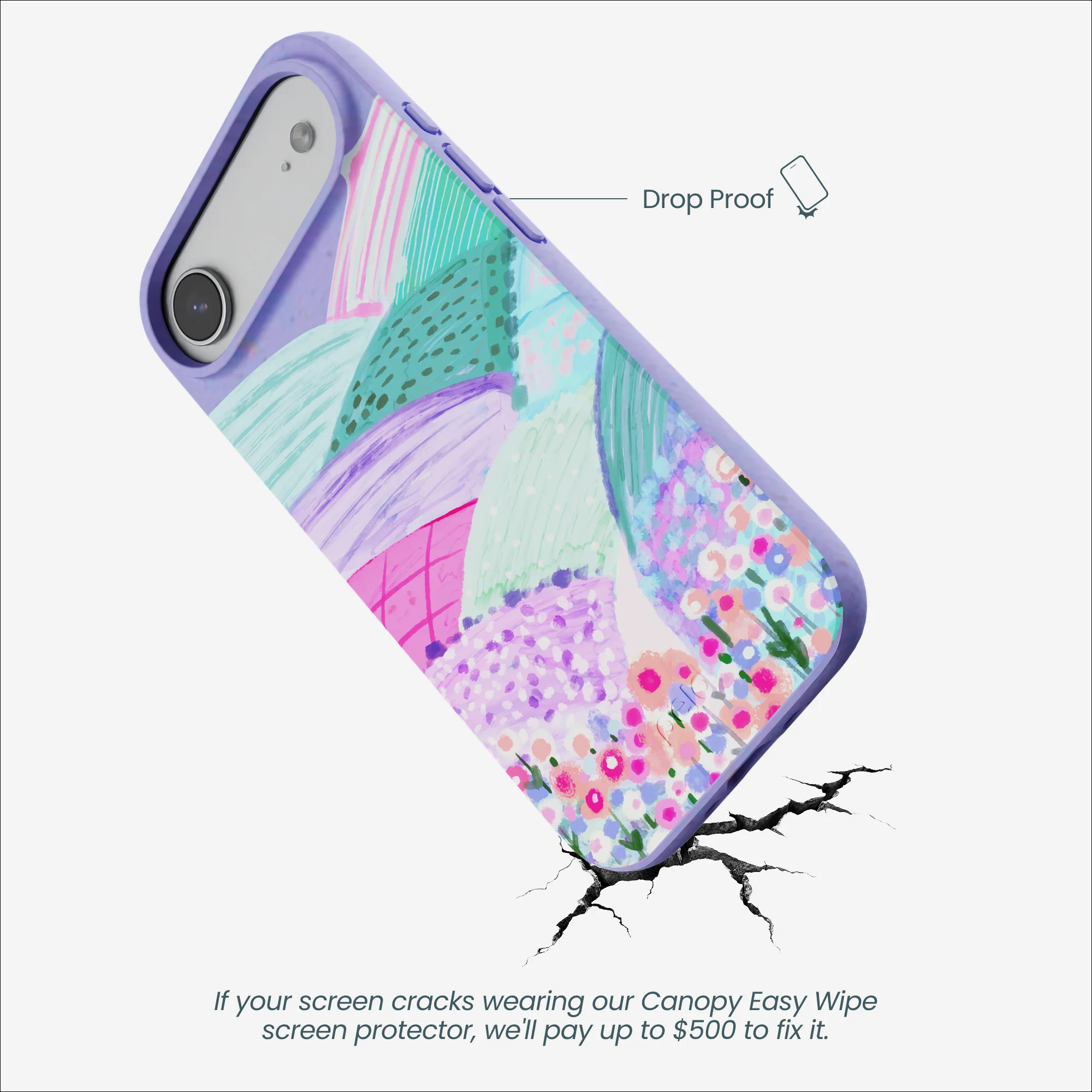 Lavender Misty Mauve iPhone Air Case - Image 5