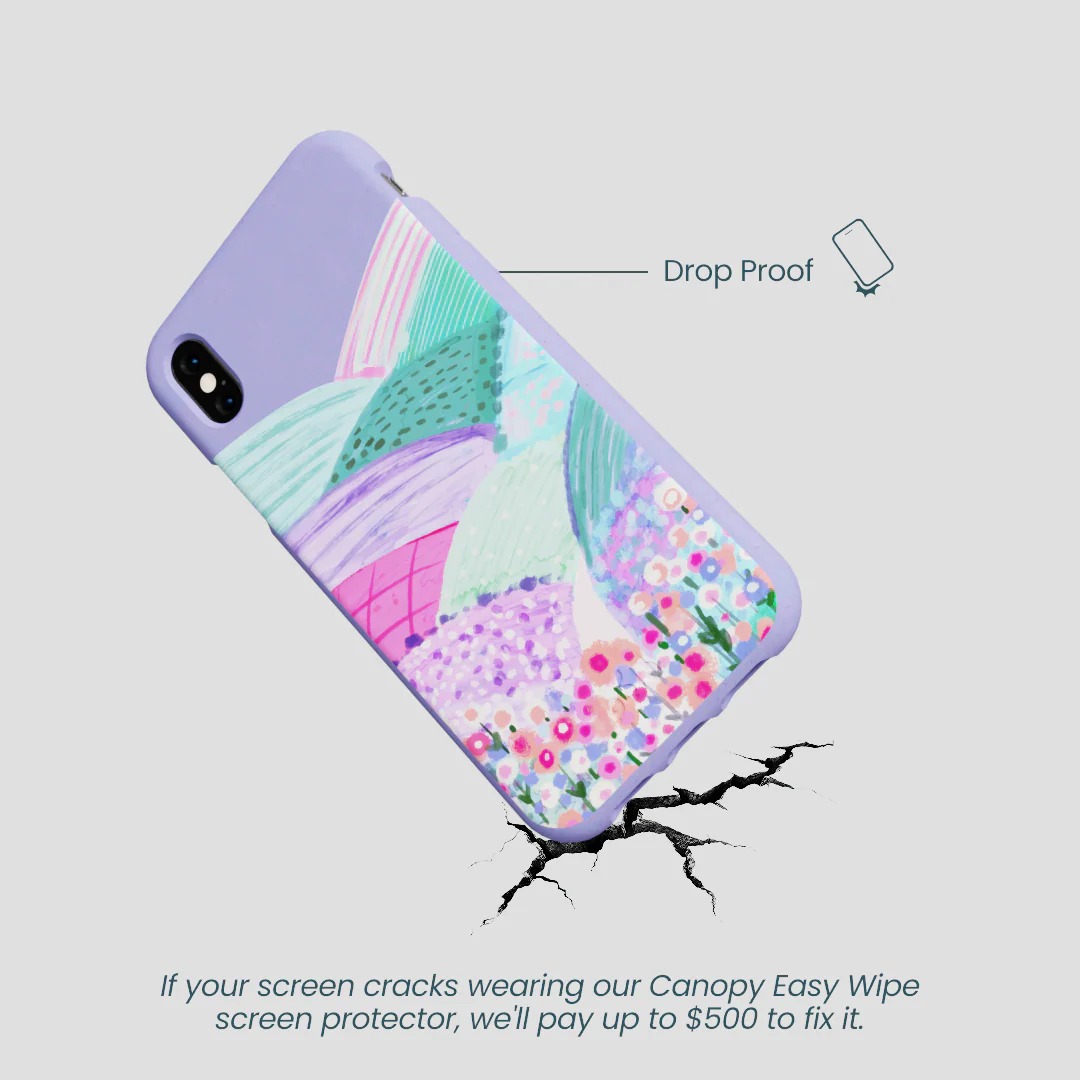 Lavender Misty Mauve iPhone XR Case - Image 5