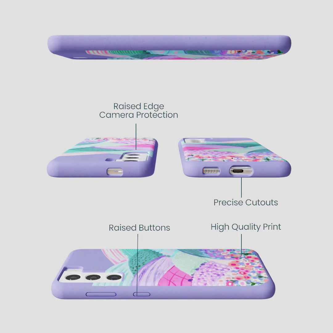 Lavender Misty Mauve Samsung Galaxy S22 Case - Image 3