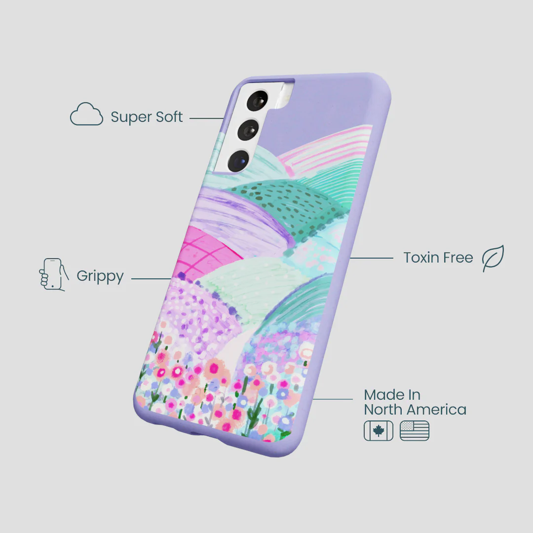 Lavender Misty Mauve Samsung Galaxy S22 Case - Image 4
