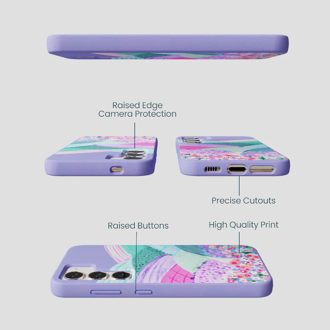 Lavender Misty Mauve Samsung Galaxy S23 Case - Image 3