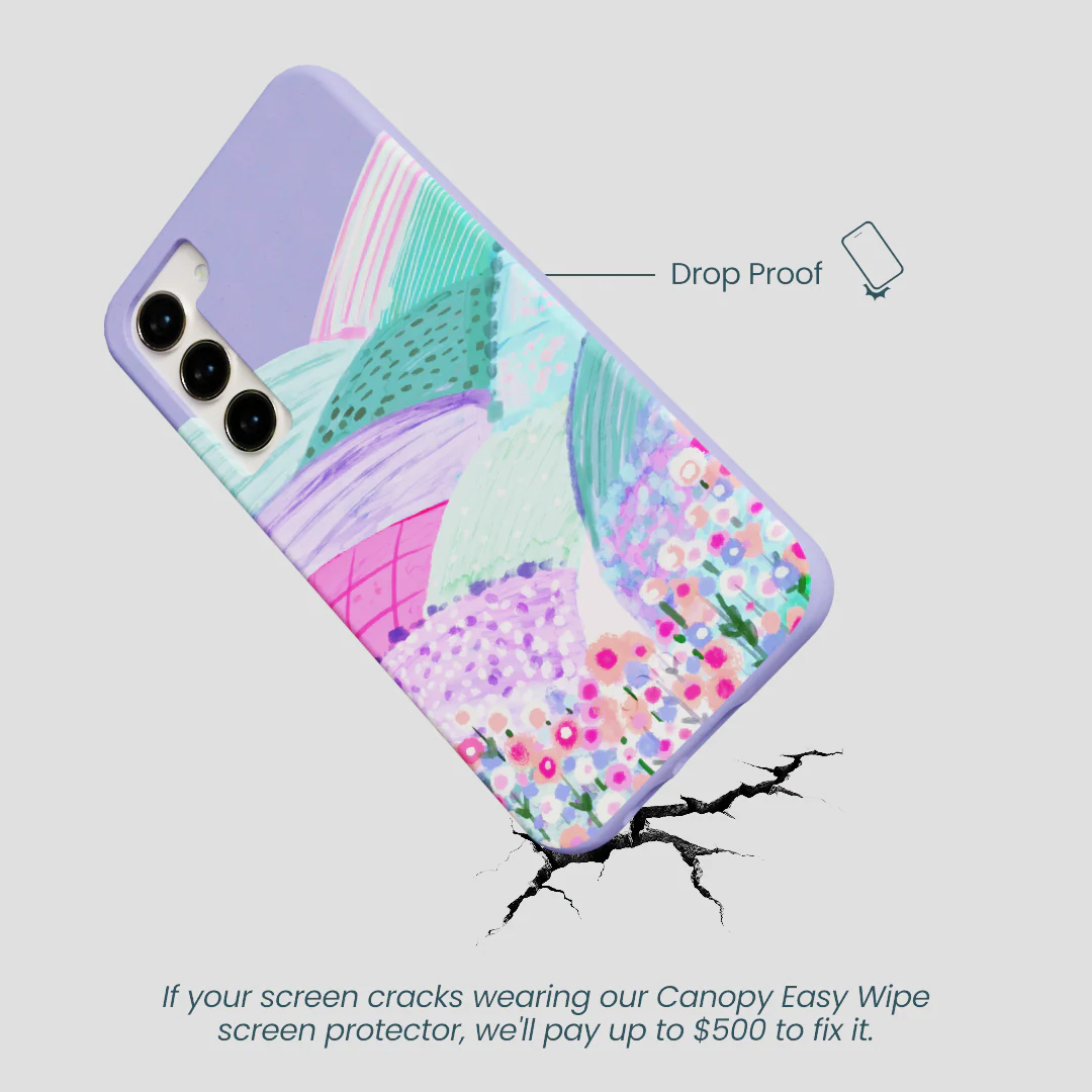 Lavender Misty Mauve Samsung Galaxy S23+(Plus) Case - Image 5