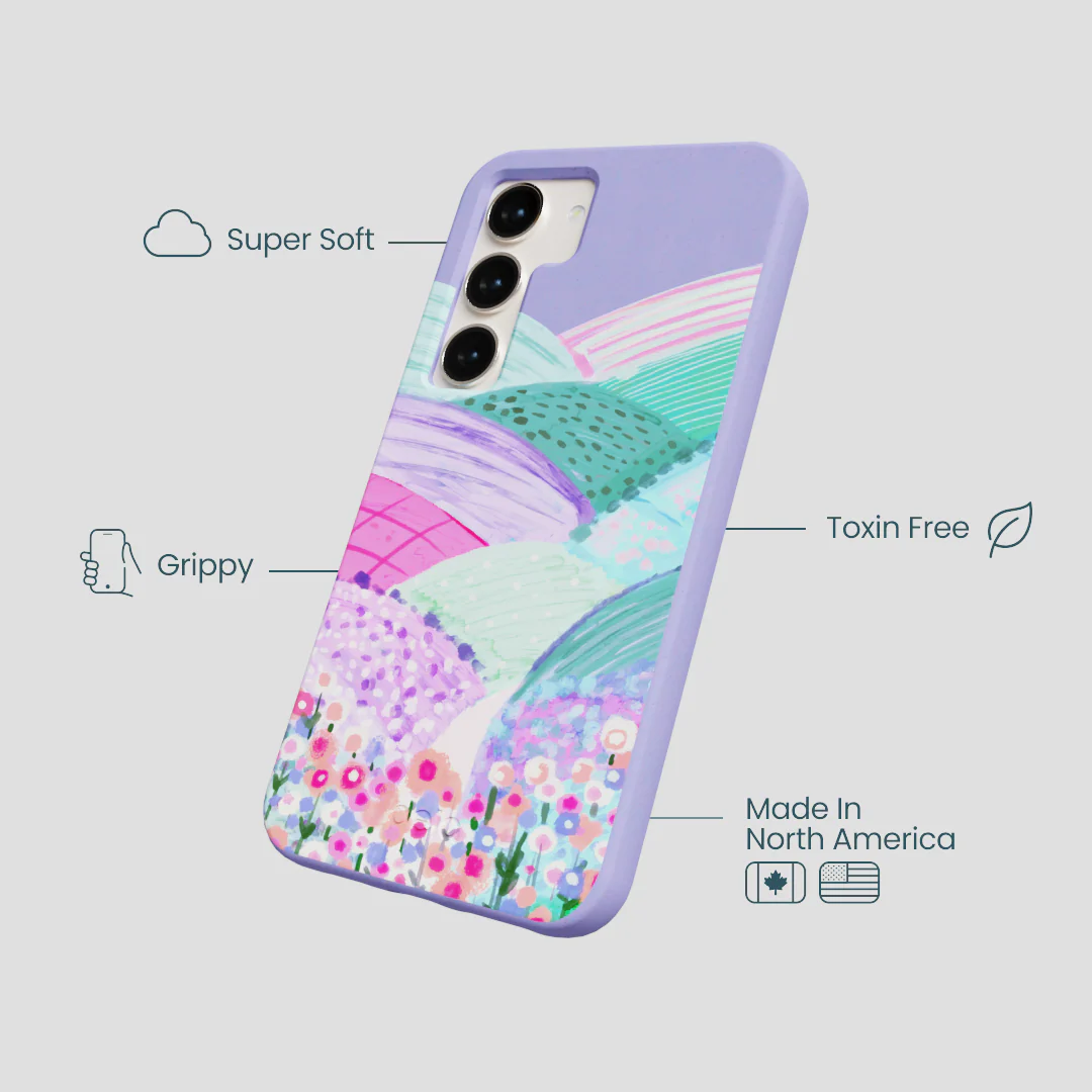 Lavender Misty Mauve Samsung Galaxy S24 Case - Image 4