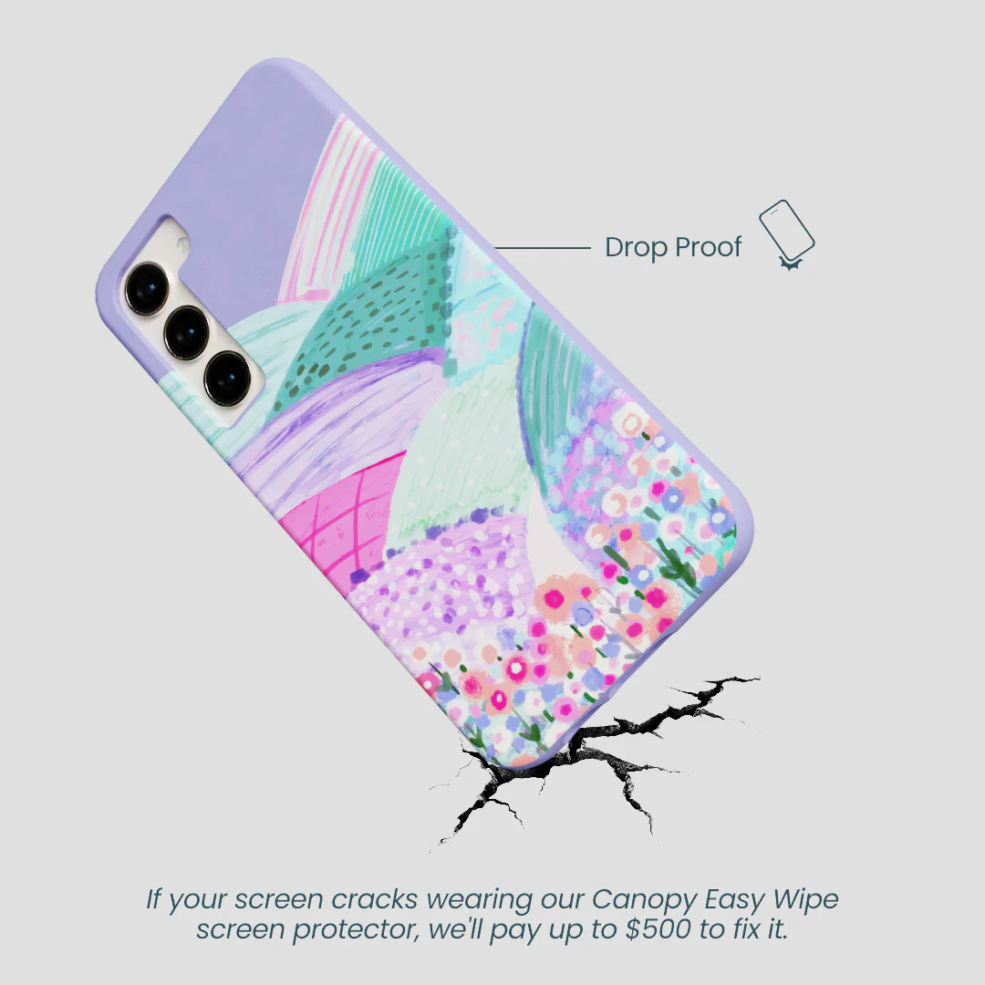 Lavender Misty Mauve Samsung Galaxy S24+(Plus) Case - Image 5