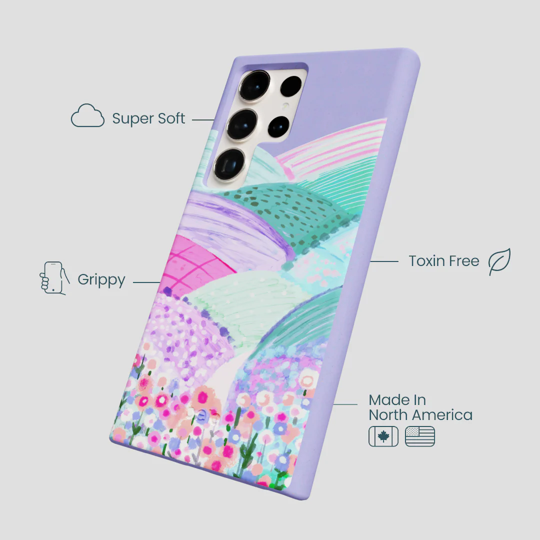 Lavender Misty Mauve Samsung Galaxy S24 Ultra Case - Image 4