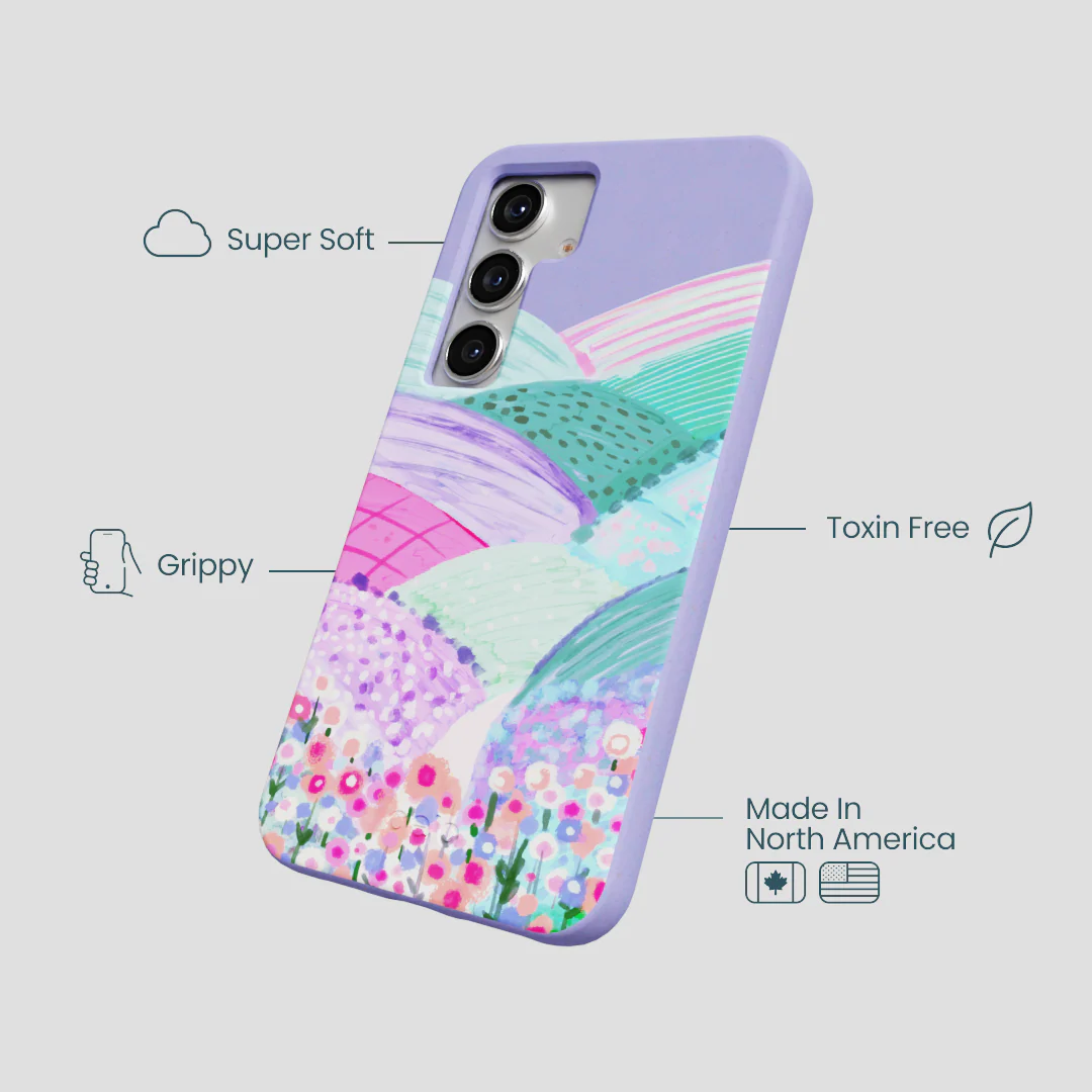 Lavender Misty Mauve Samsung Galaxy S25 Case - Image 4