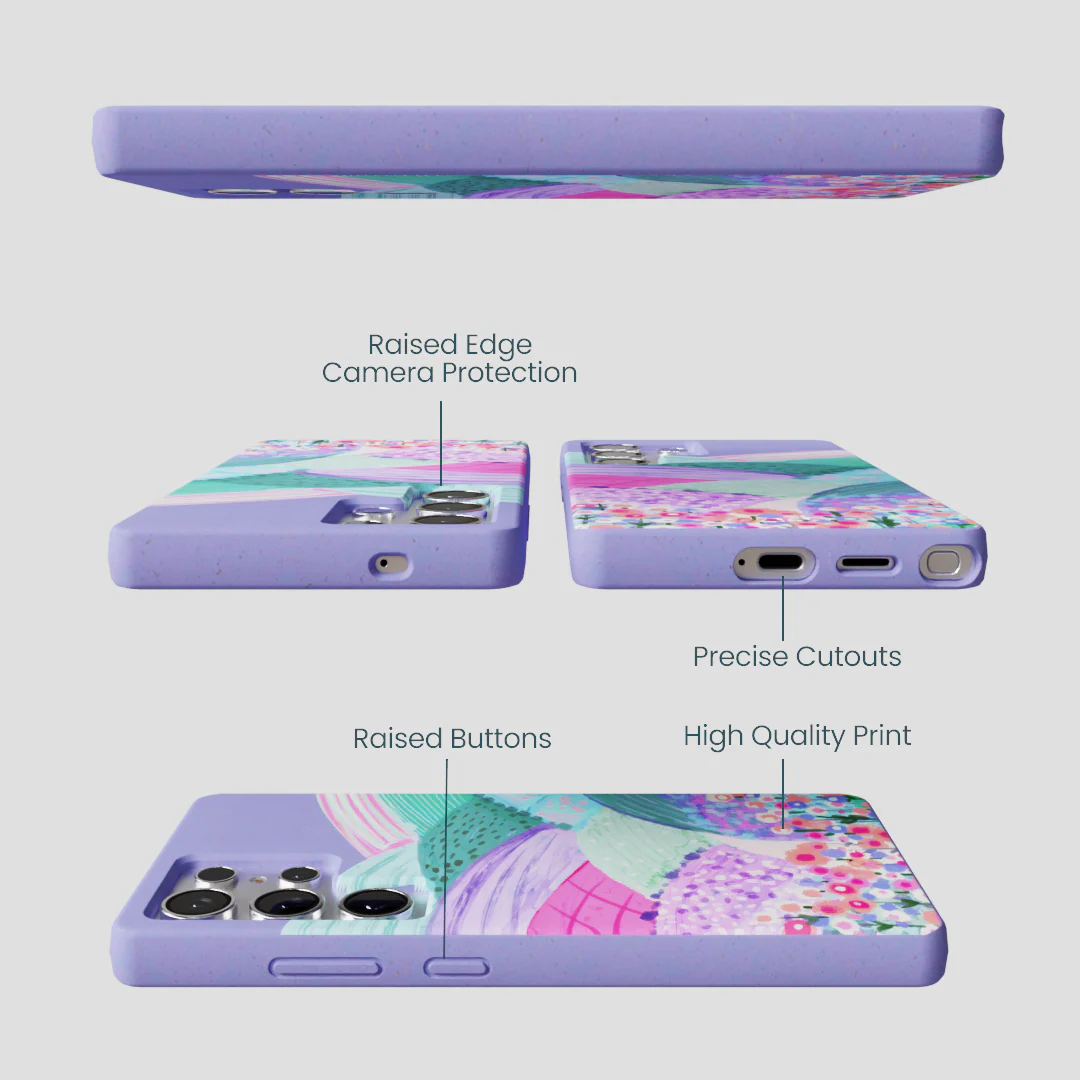 Lavender Misty Mauve Samsung Galaxy S25 Ultra Case - Image 3