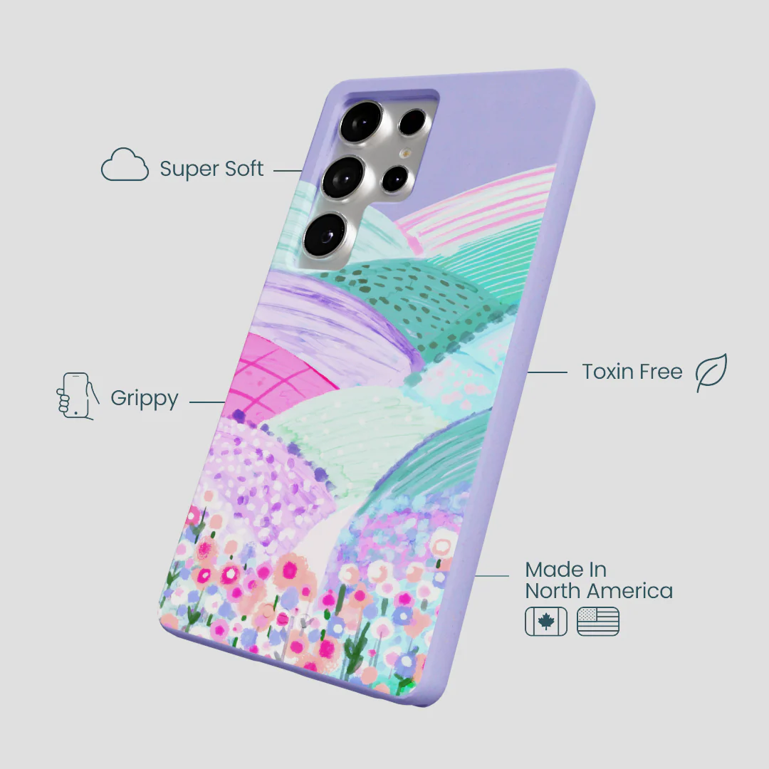 Lavender Misty Mauve Samsung Galaxy S25 Ultra Case - Image 4