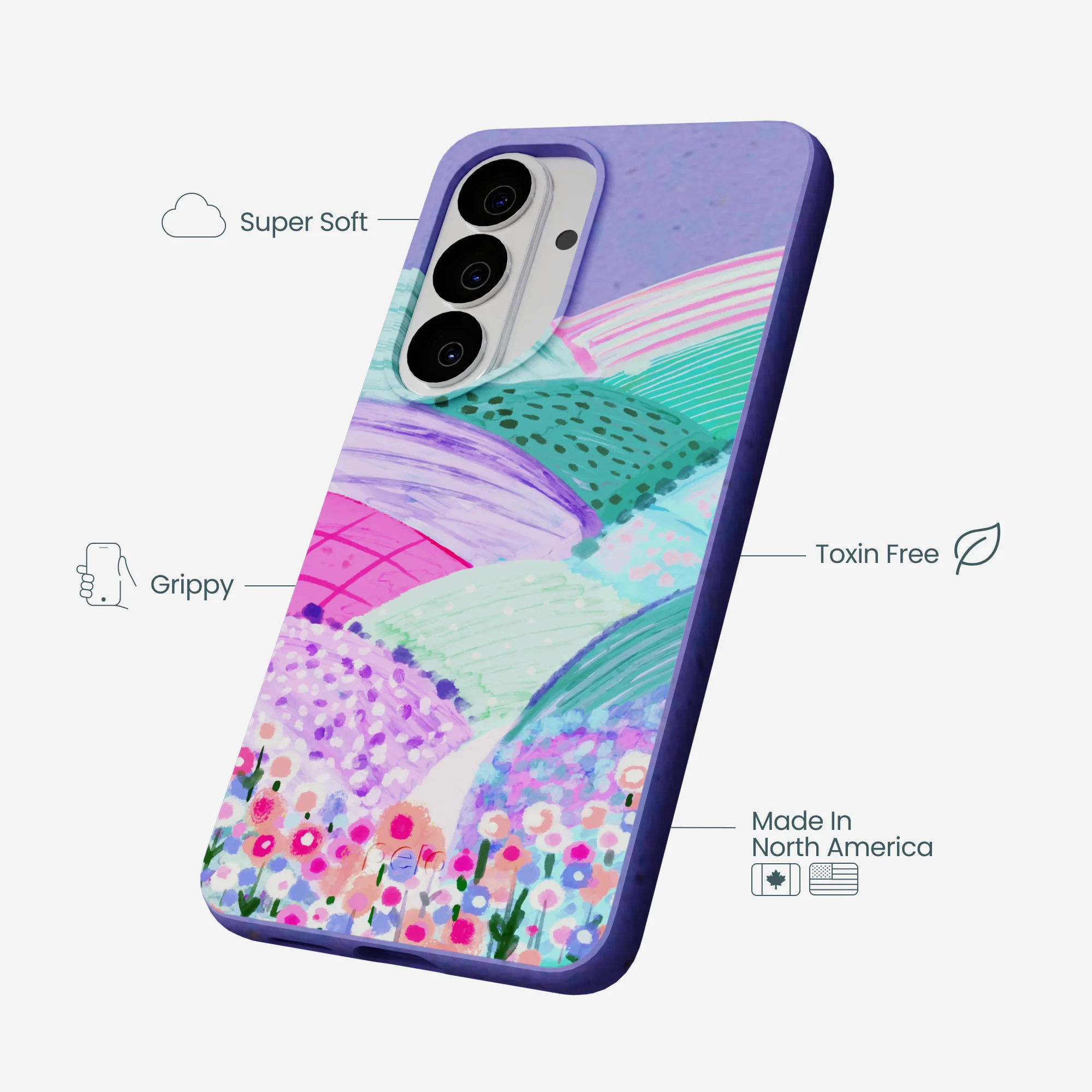 Lavender Misty Mauve Samsung Galaxy S26 Case - Image 4
