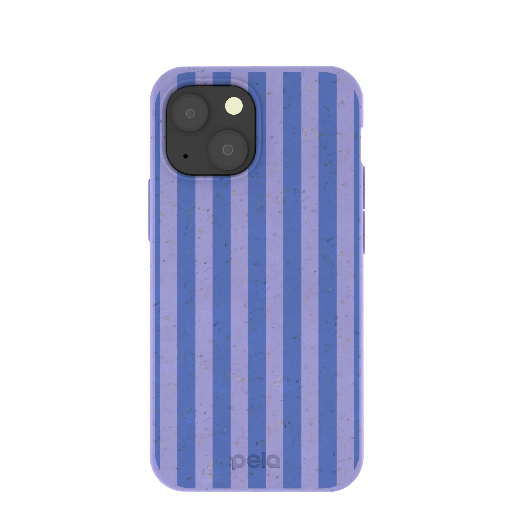 Lavender Periwinkle Stripes iPhone 13 Mini Case
