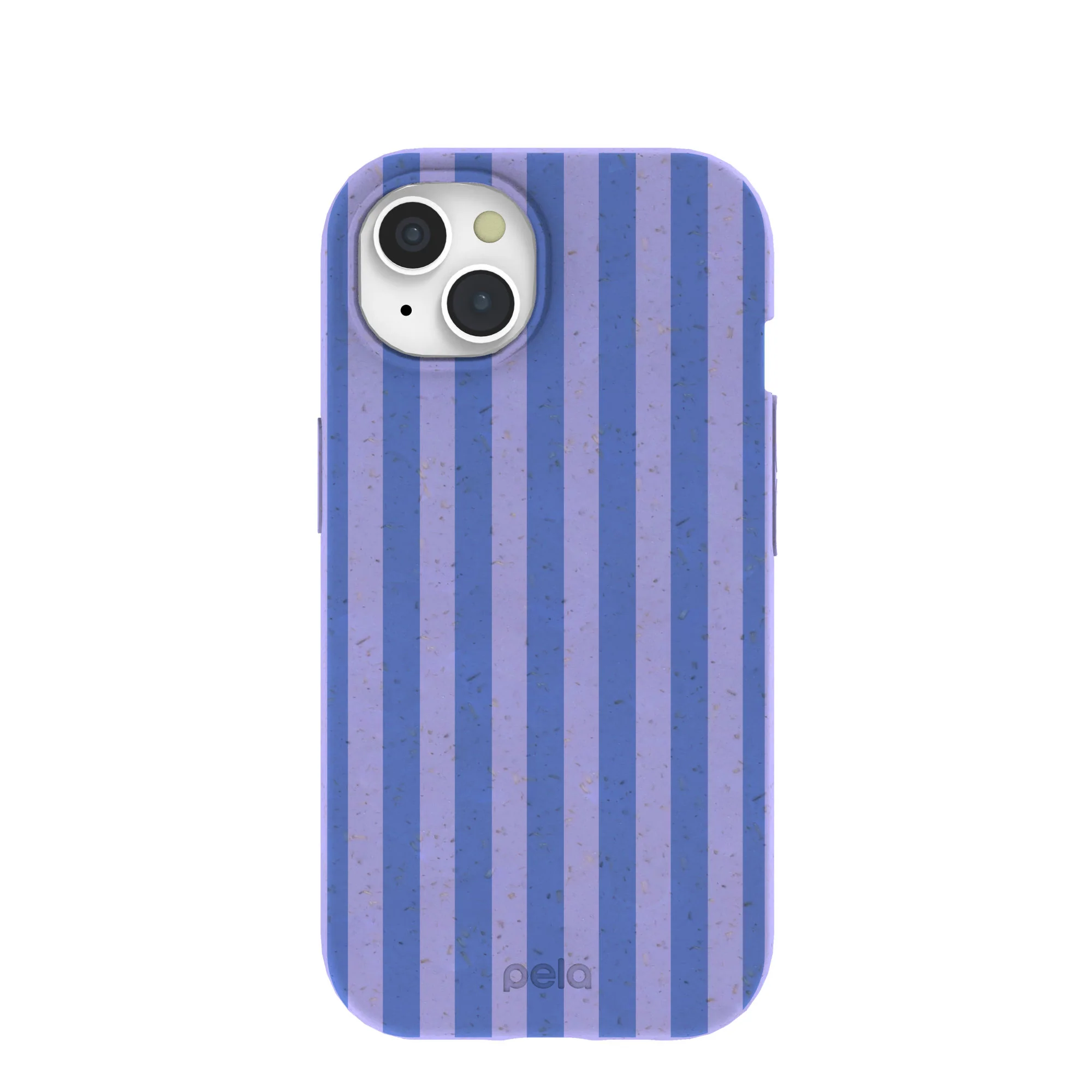 Lavender Periwinkle Stripes iPhone 15 Case