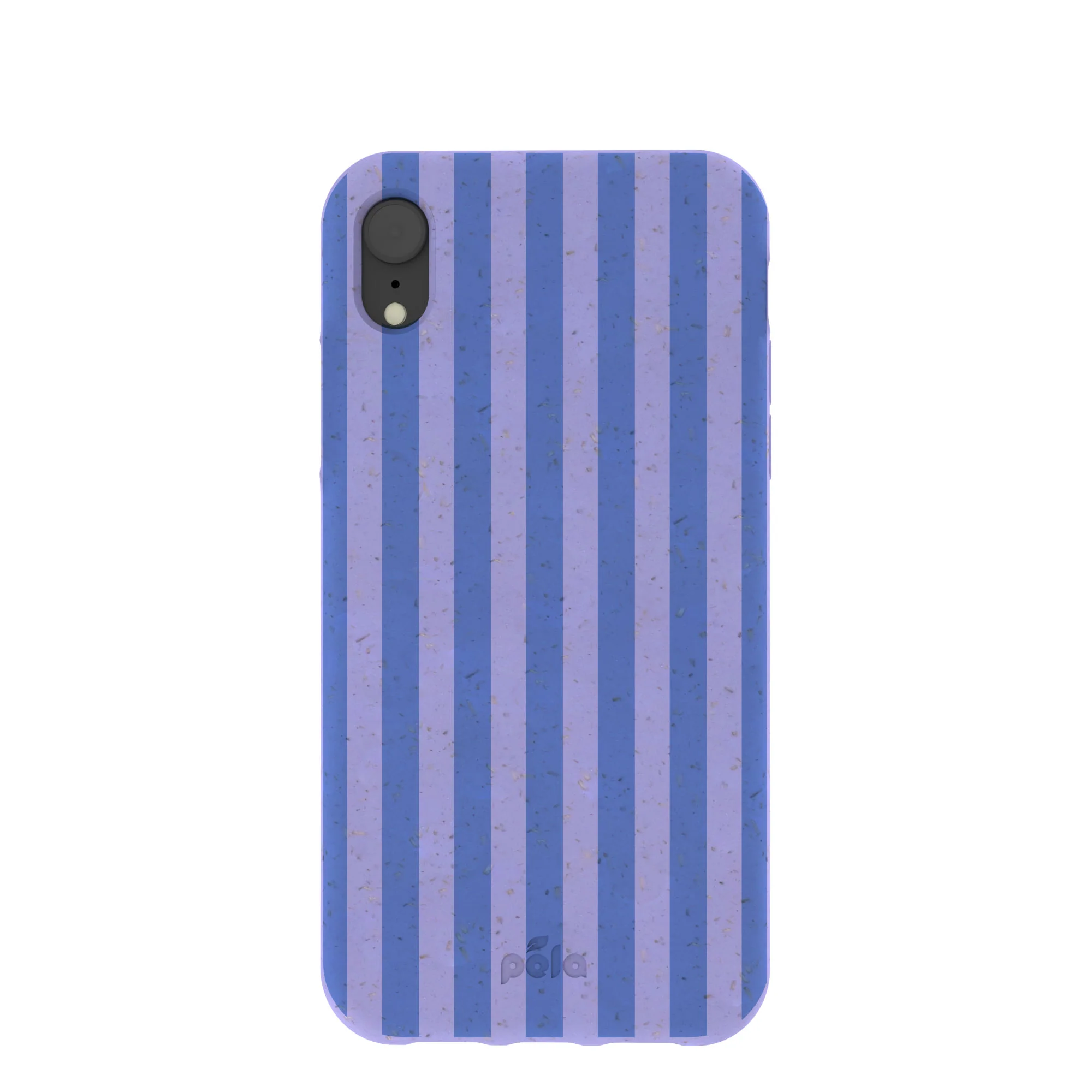 Lavender Periwinkle Stripes iPhone XR Case