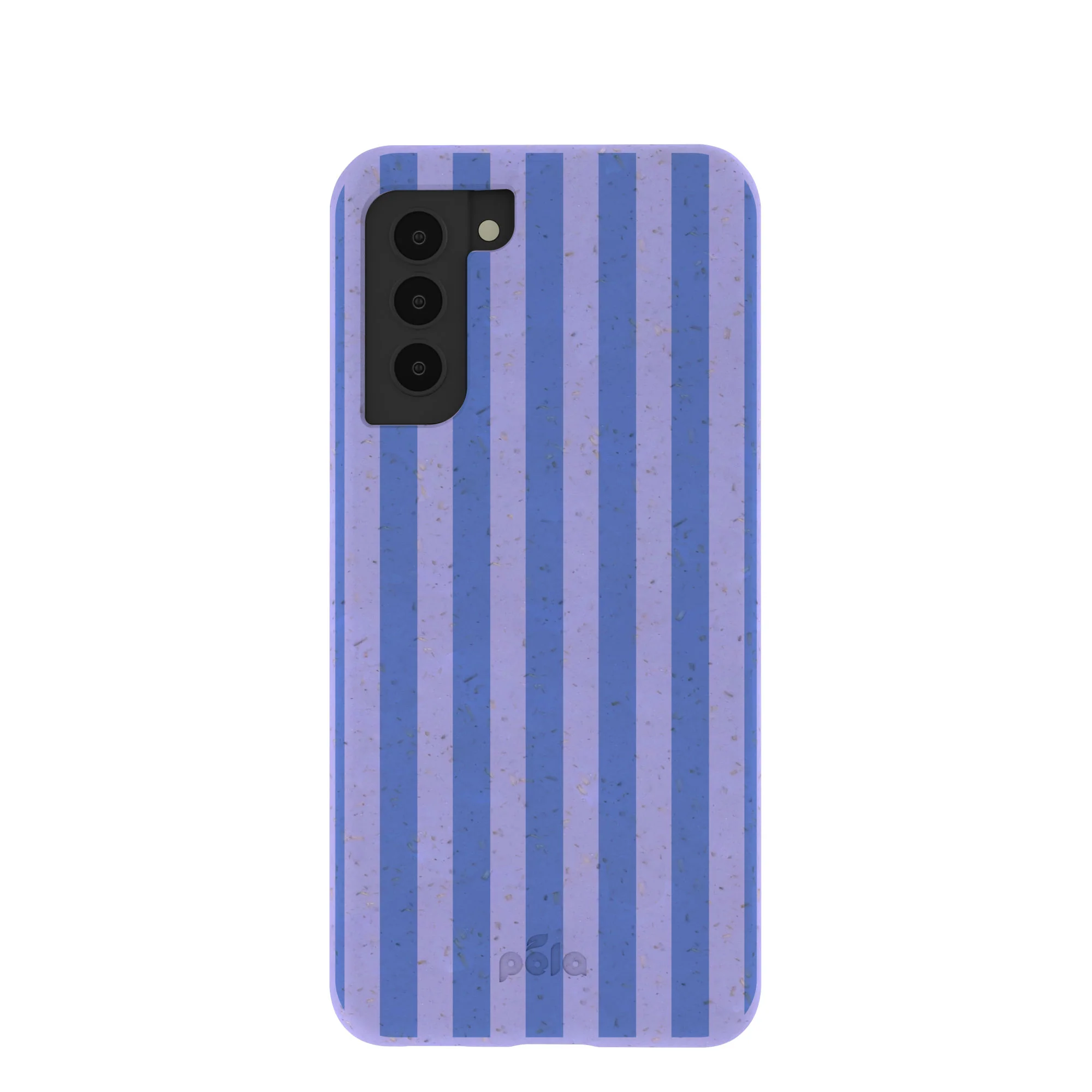 Lavender Periwinkle Stripes Samsung Galaxy S21 Case