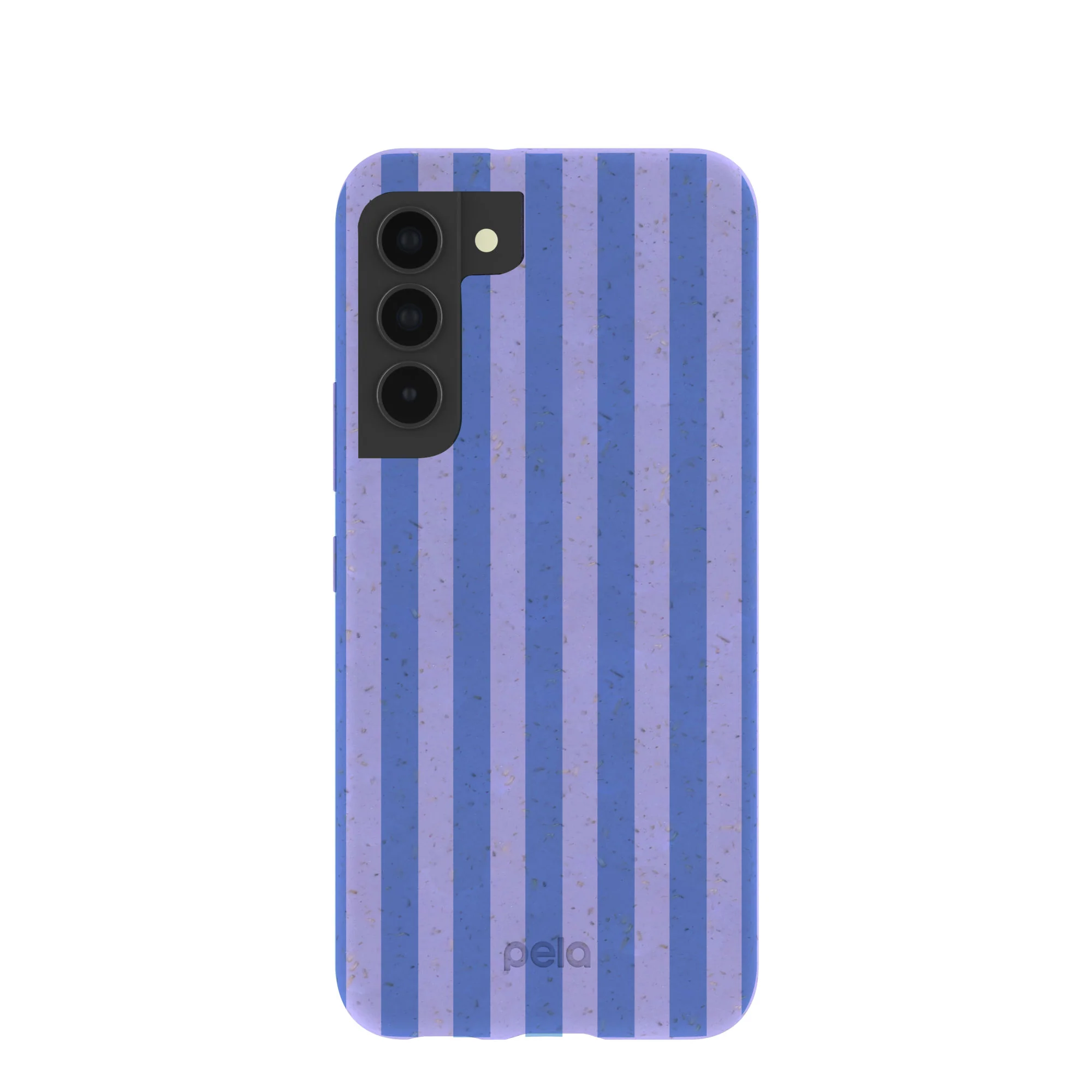 Lavender Periwinkle Stripes Samsung Galaxy S22 Case