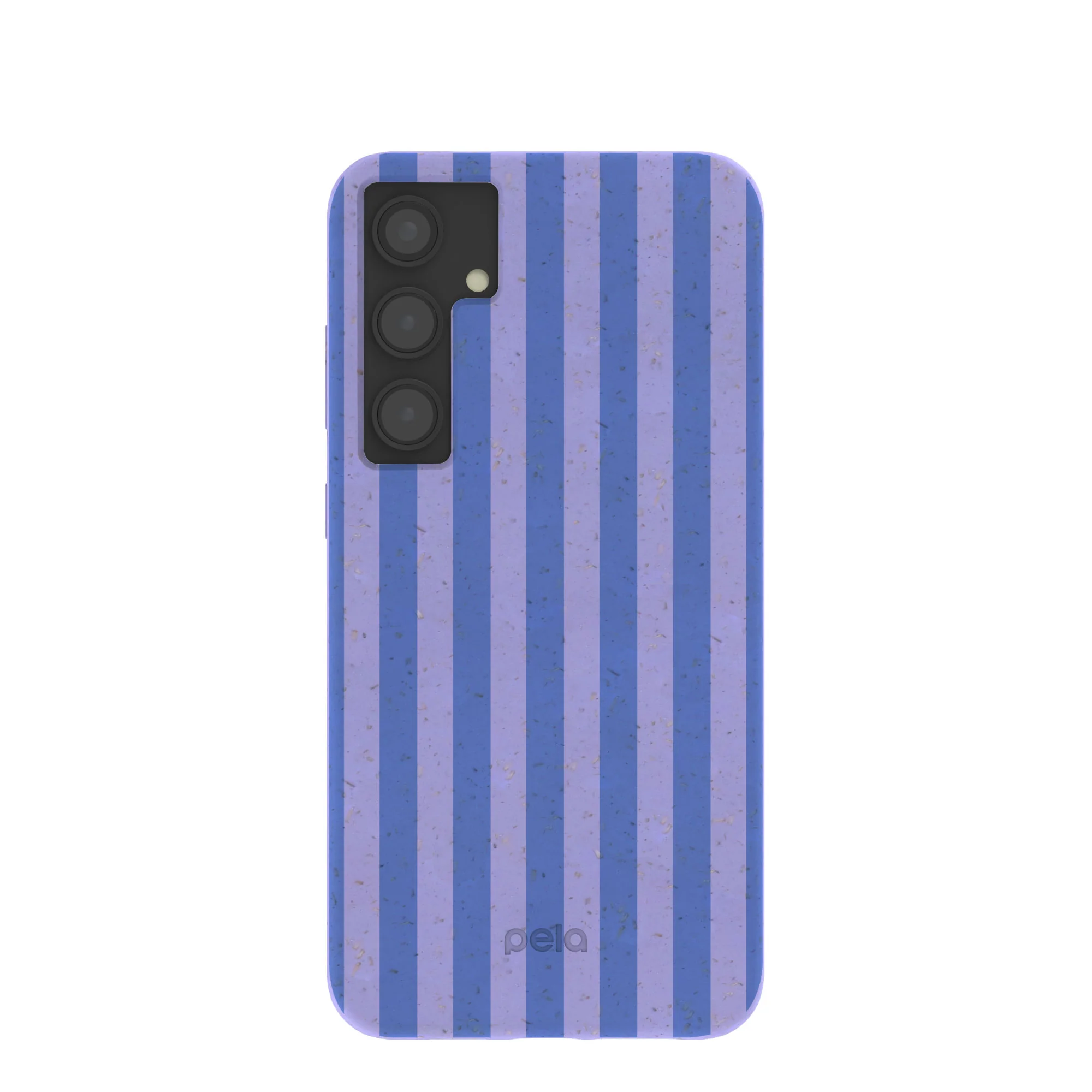 Lavender Periwinkle Stripes Samsung Galaxy S24+(Plus) Case
