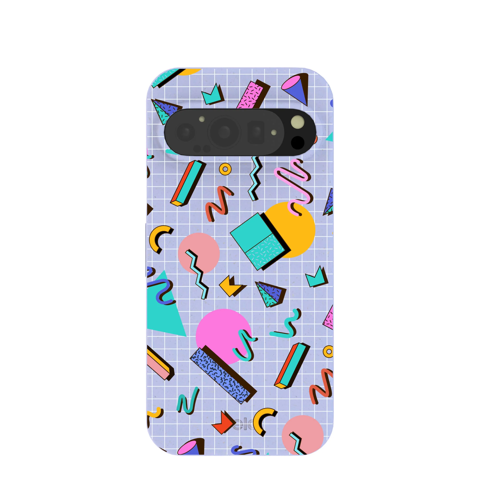 Lavender Retro Grid Google Pixel 9/9 Pro Case